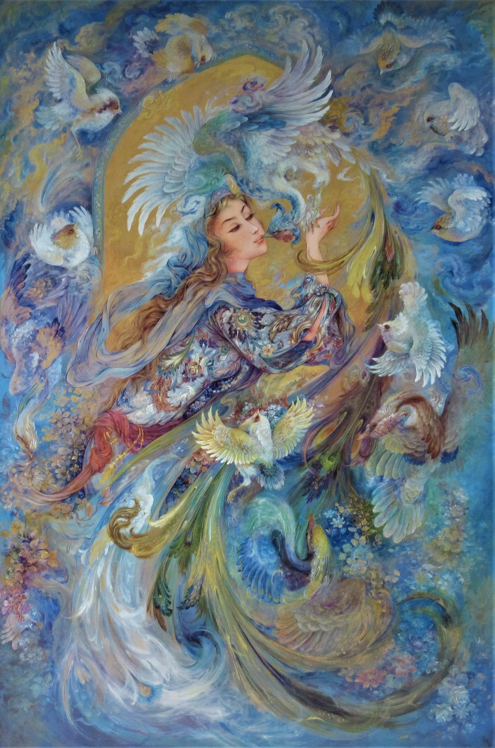 Mahmoud farshchian Iran art style　イラン本 Mahmoud farshchian Iran art style イラン本