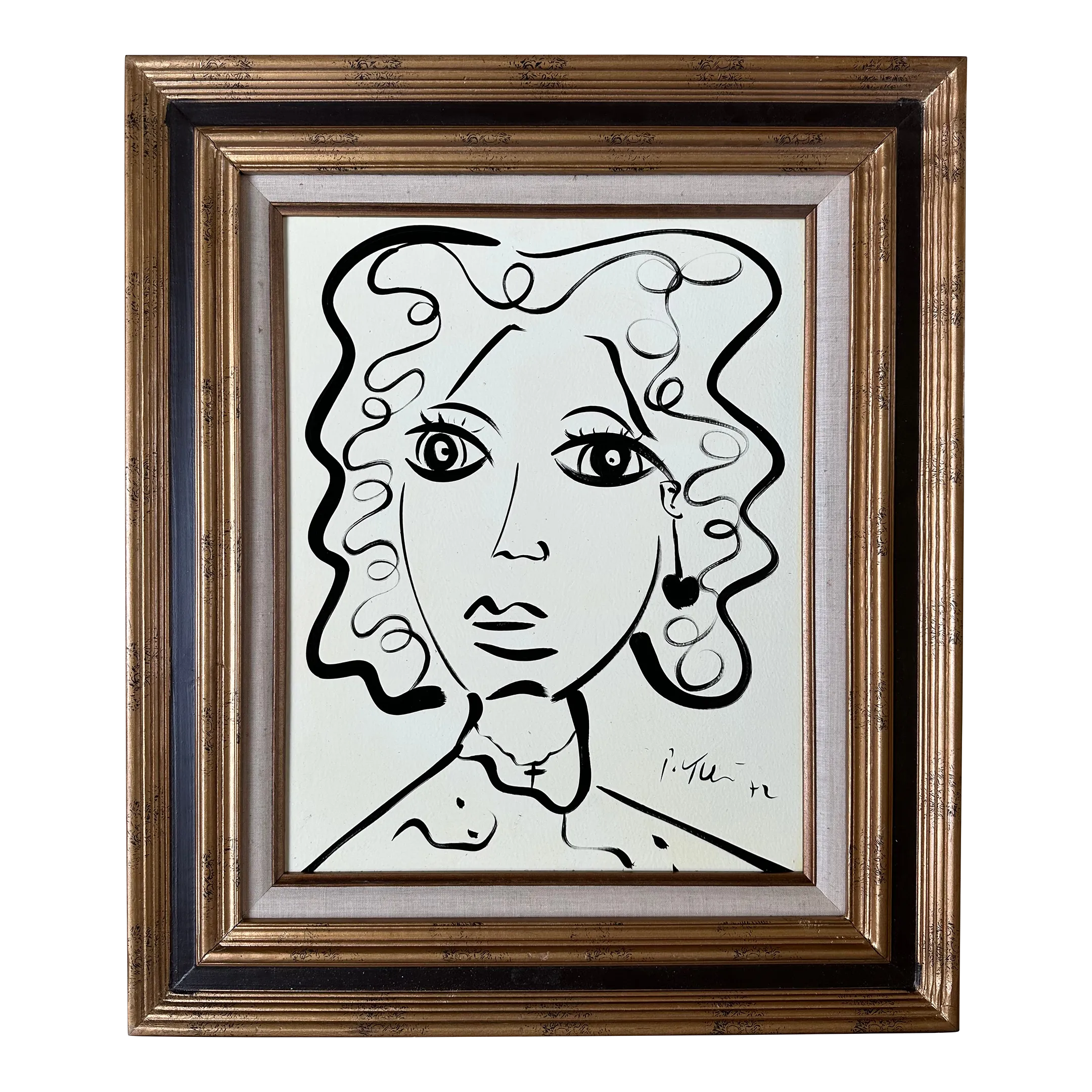 Original Peter Keil Painting, Dated 1972