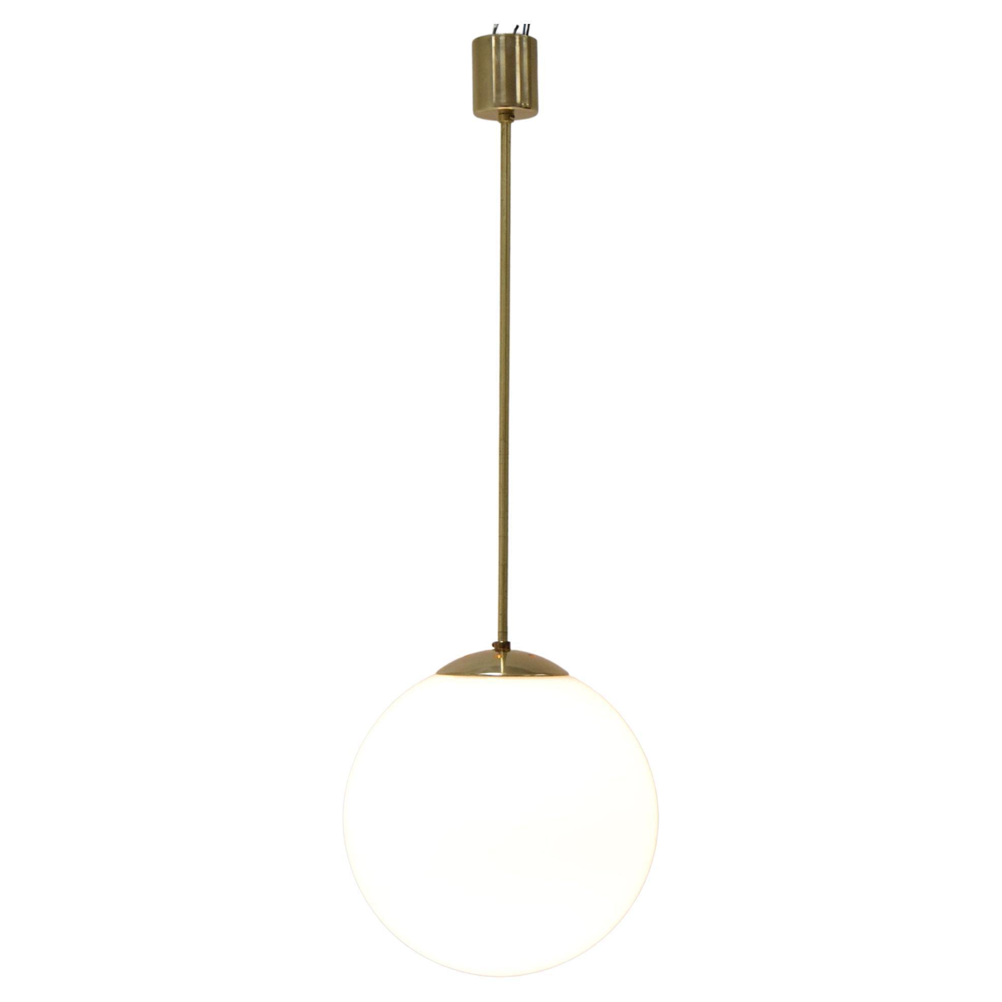 Mid-Century Glass Pendant, 1960s