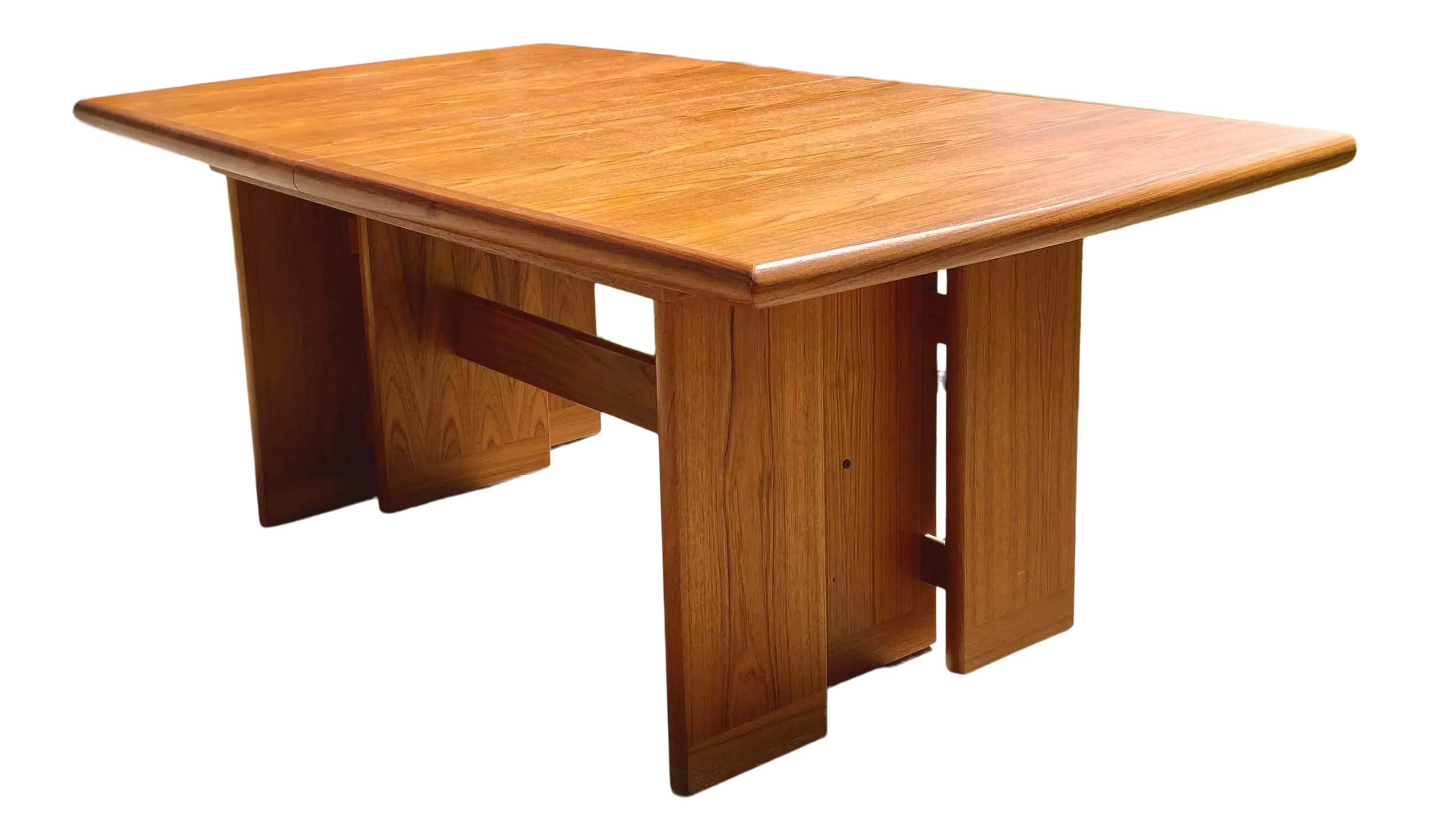 MidCentury Waterville Woodcraft Canada Extendable Teak Dining Table