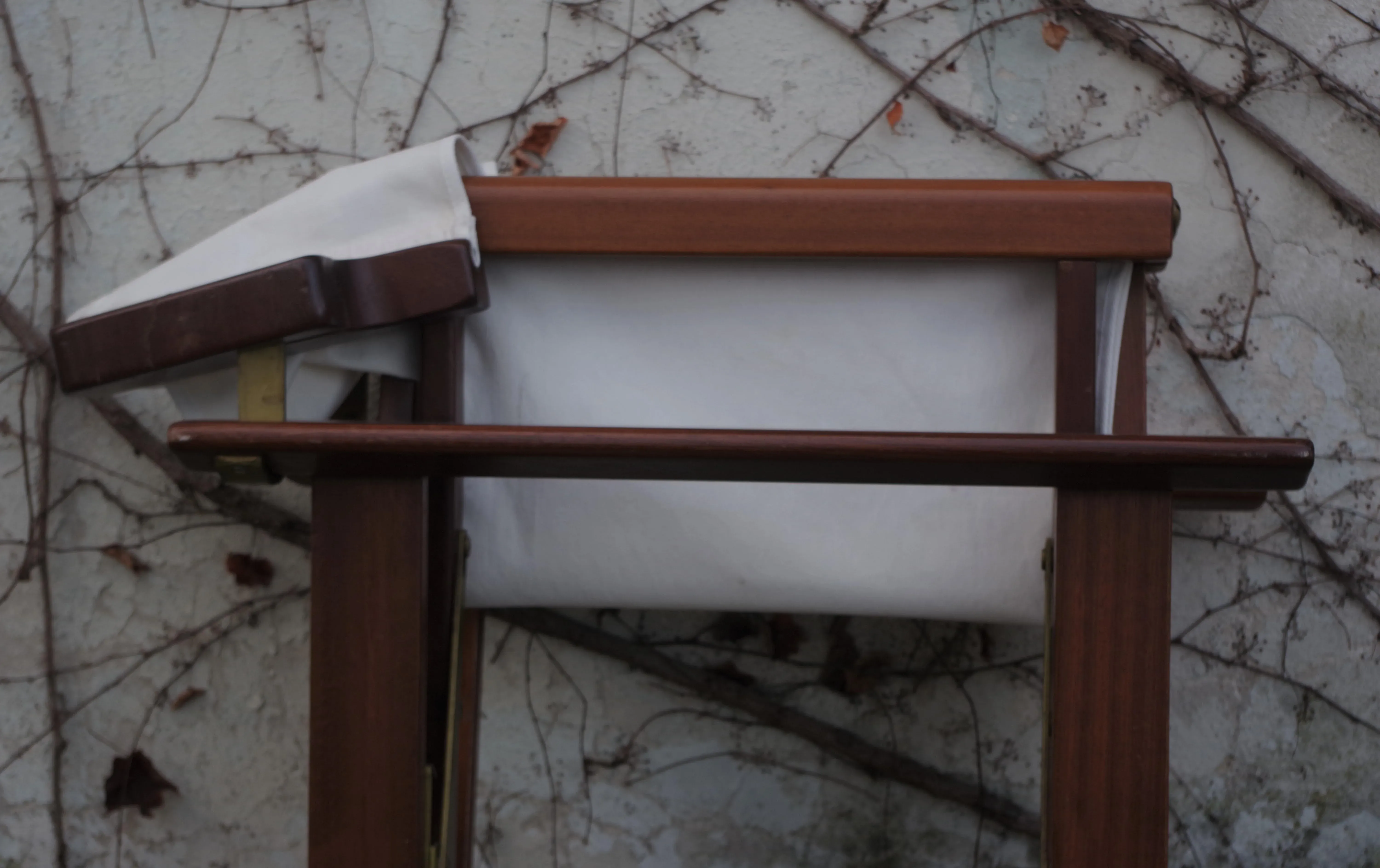 Mahogany Naval Director\'s Chair, 1980s