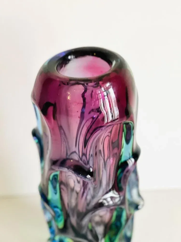Vase by Jan Beranek for Skrdlovice, 1960s | Chairish