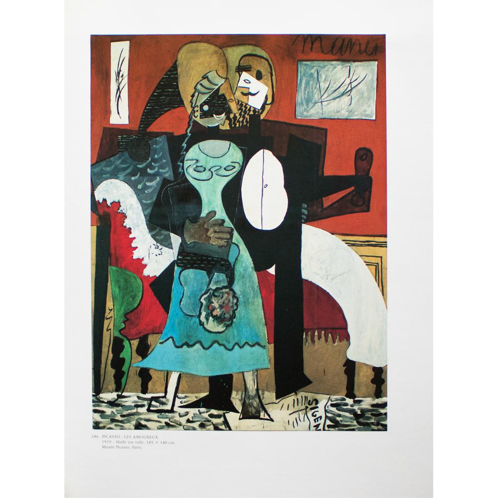 Pablo Picasso、LES LOISIRS、希少画集画、新品額装付 1985-after-pablo-picasso-the-