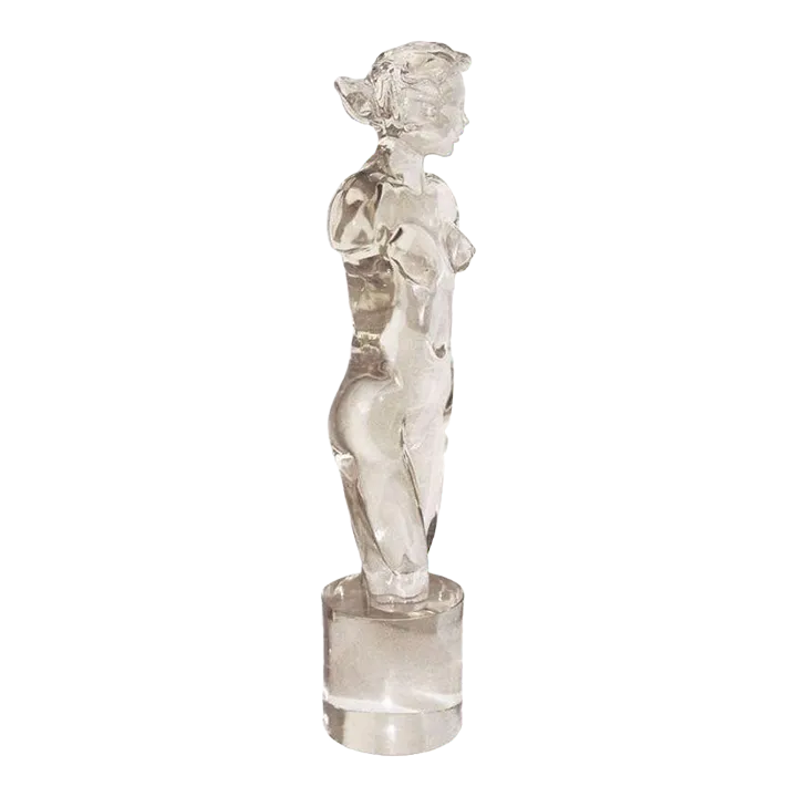 'Venus De Milo' Nude Murano Glass Sculpture / Statue, Italian MidCentury Modern Chairish