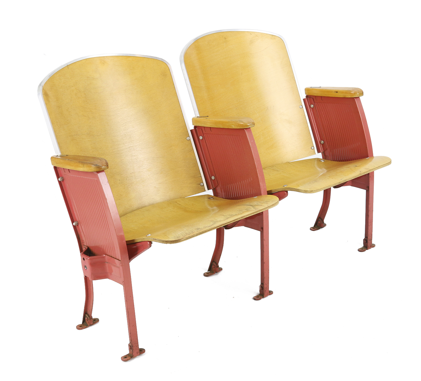 High School Auditorium Folding Seats Pair Chairish