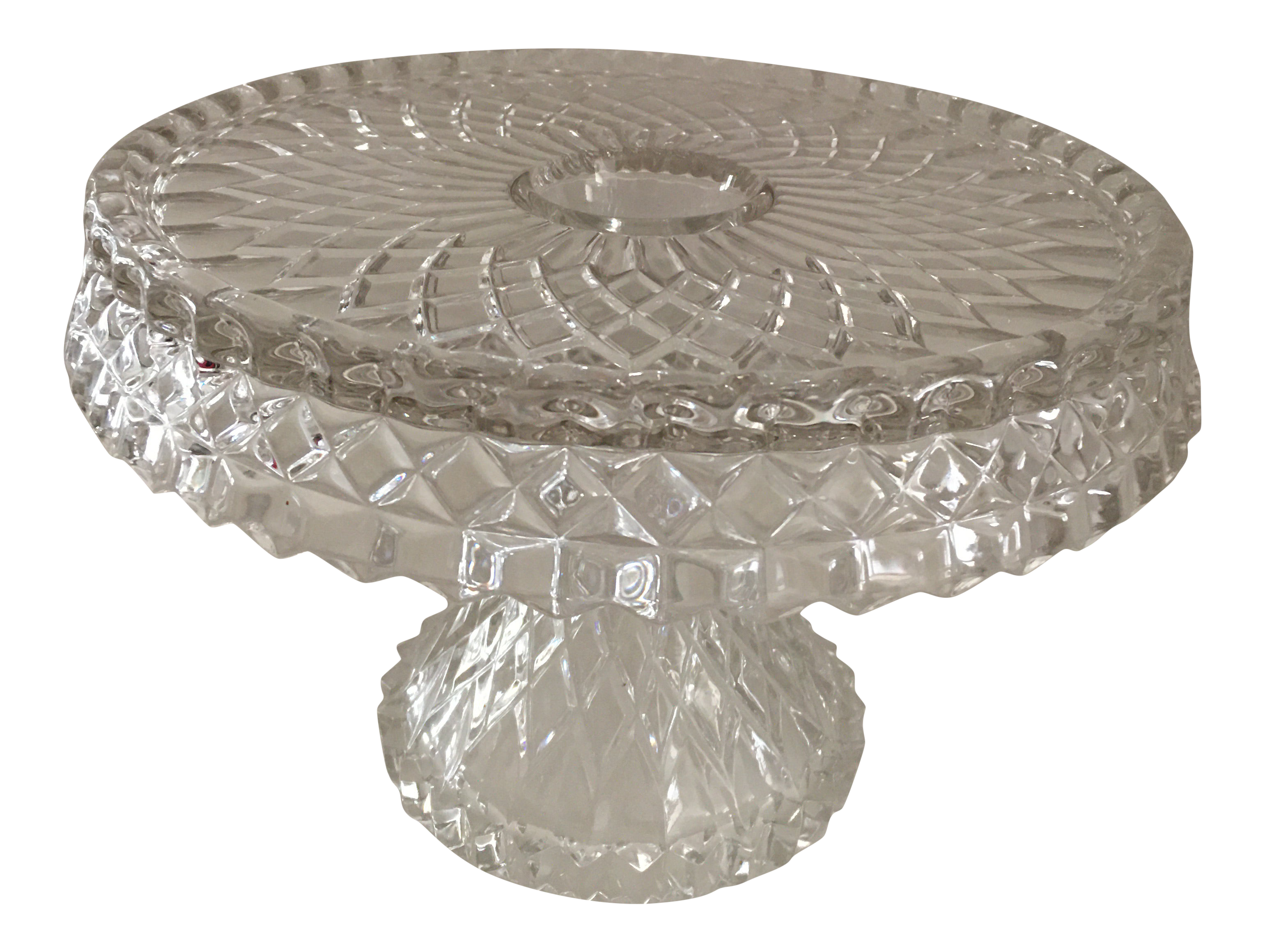 tall cake plate