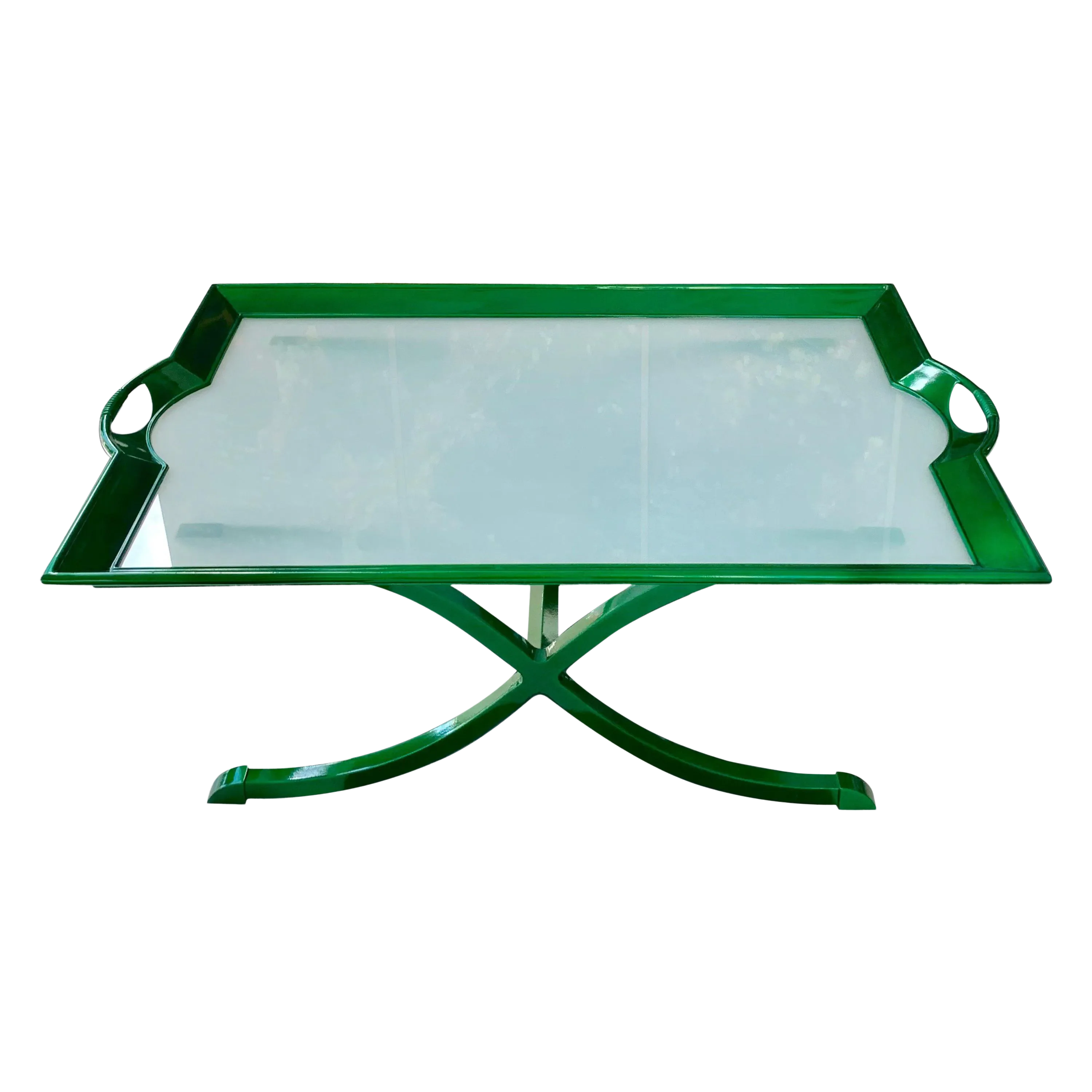 Glass Tray Coffee Table Chairish