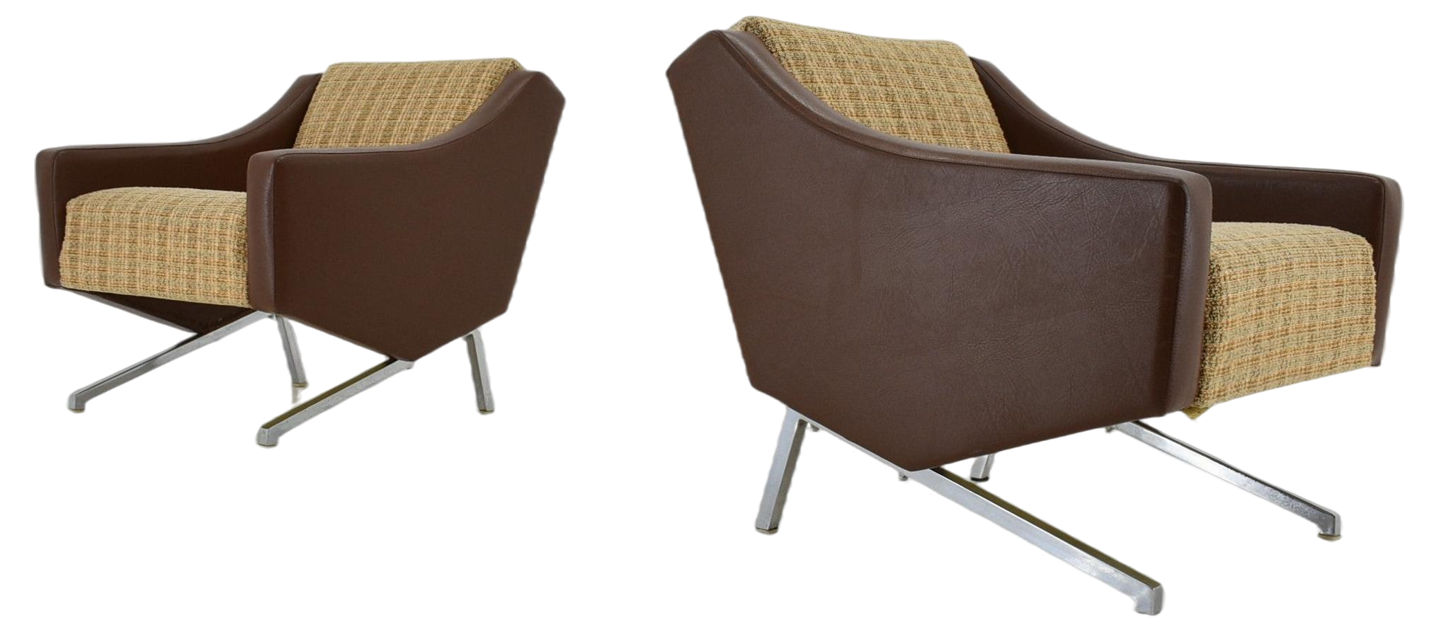 Set of Italian Armchairs, 1960s