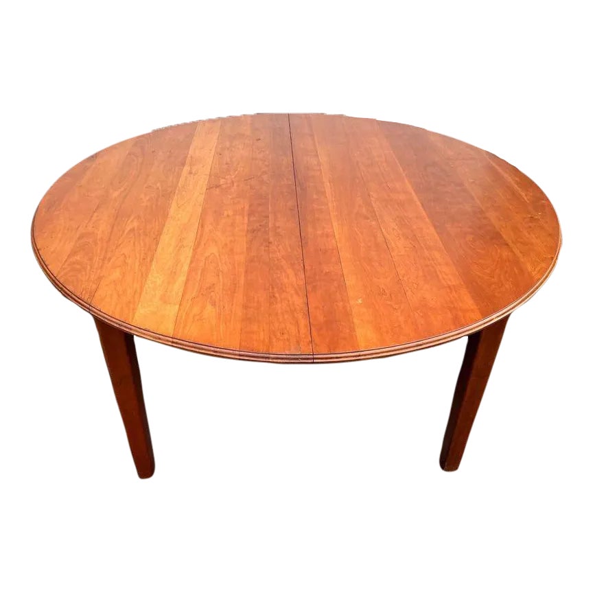 Late 20th Century Vintage Contemporary Style Customized Solid Cherry ...