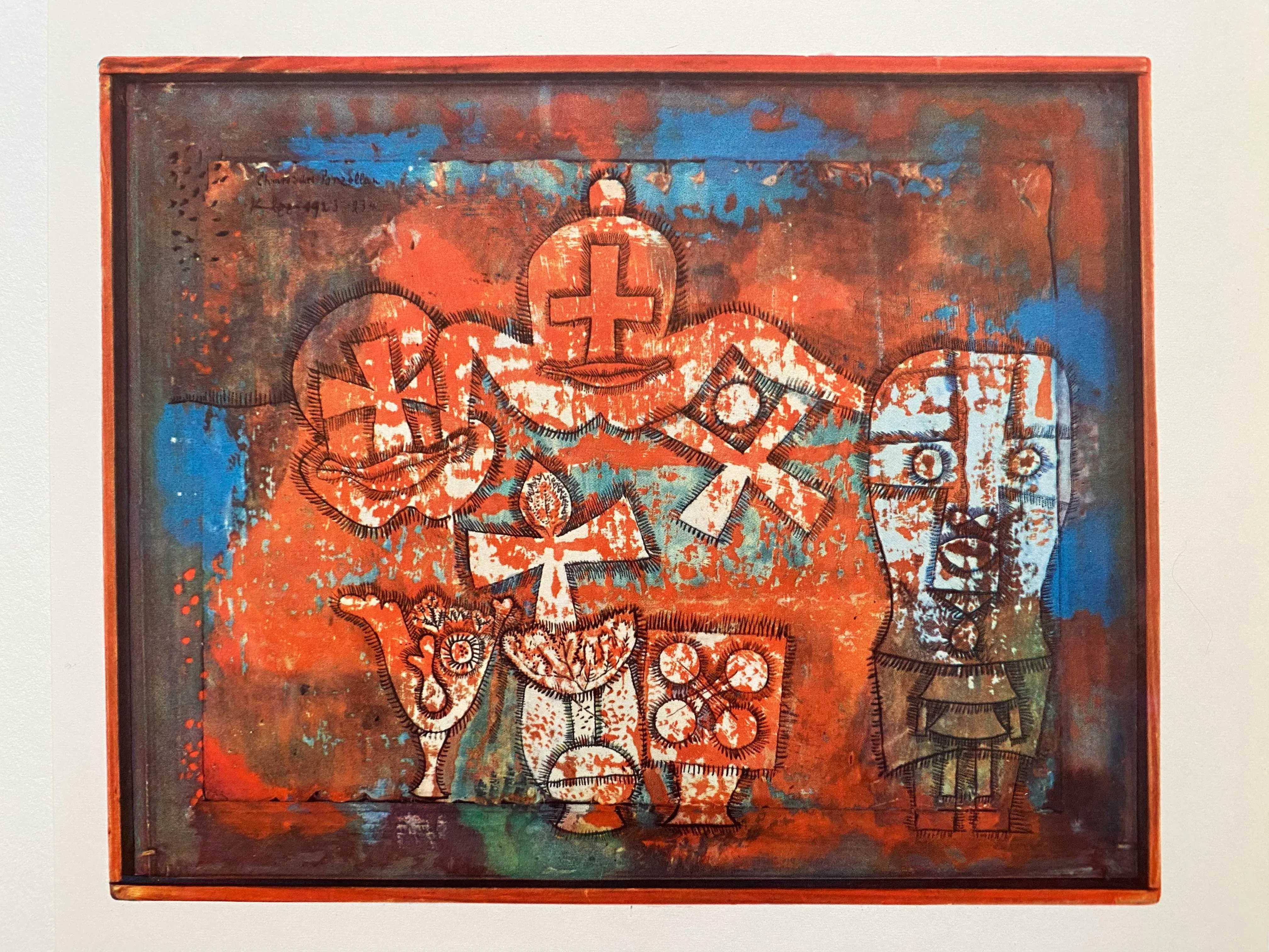 アート・デザイン・音楽 Paul Klee Paul Klee Vintage 1967 Modernist Lithograph Print 