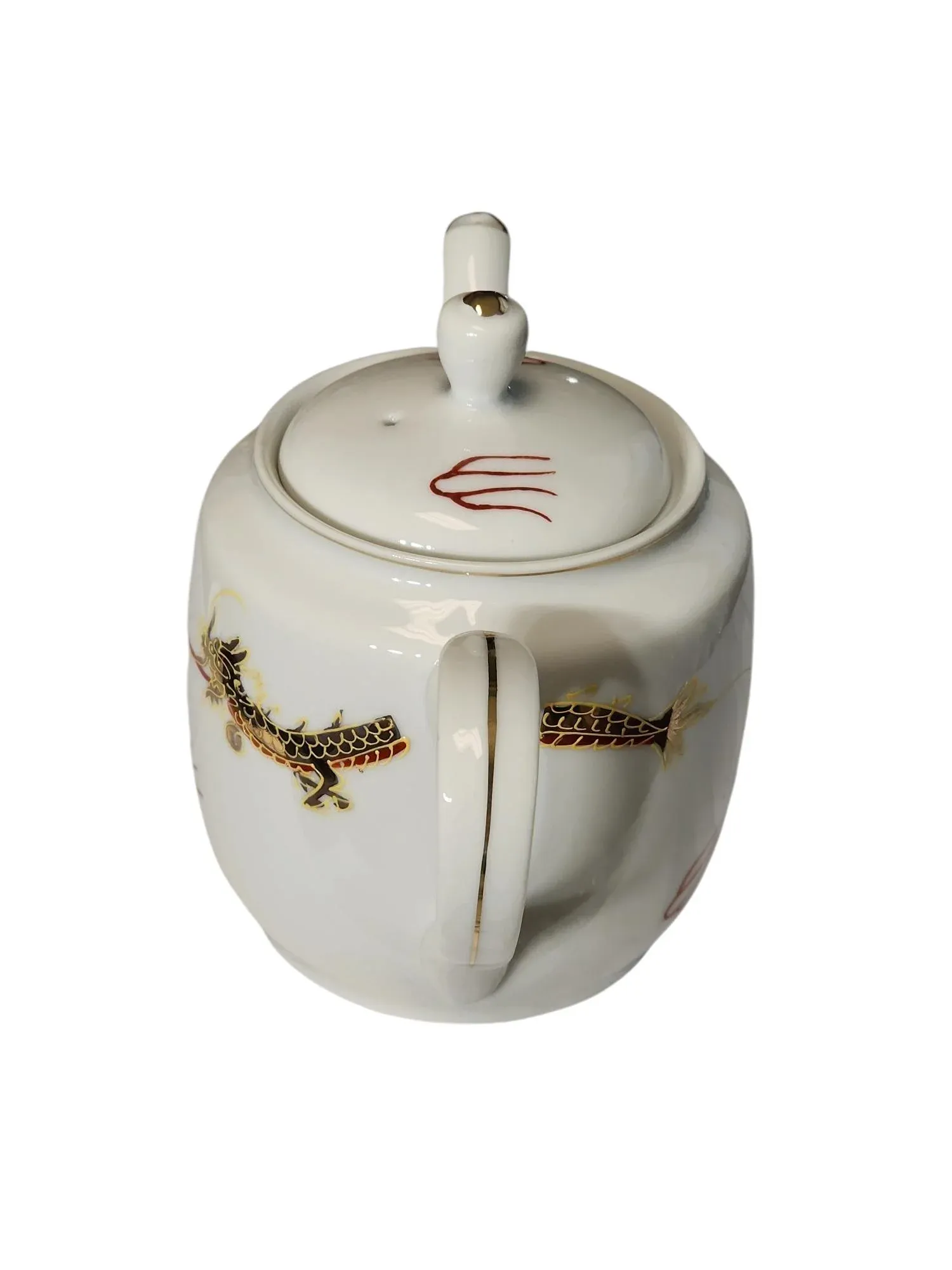 1960s Japanese Dragonware Tea Service for Six- 21 Pieces