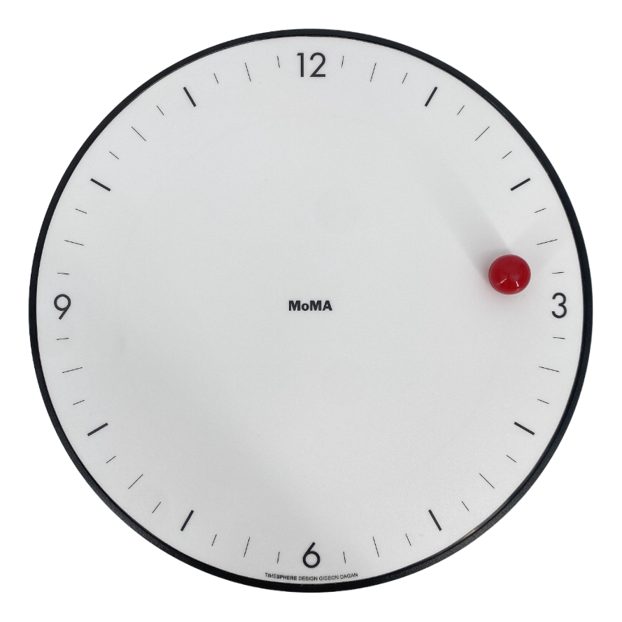 MoMA Timesphere Minimalist Wall Clock » Gadget Flow