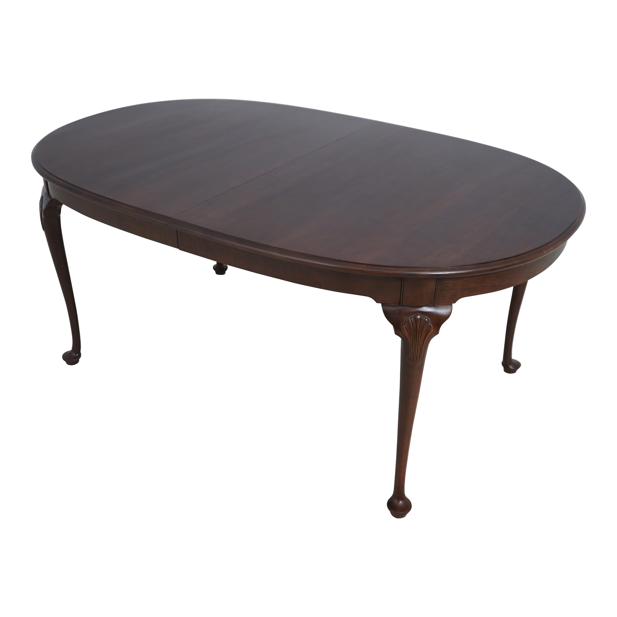 Stickley Cherry Queen Anne Dining Room Table | Chairish