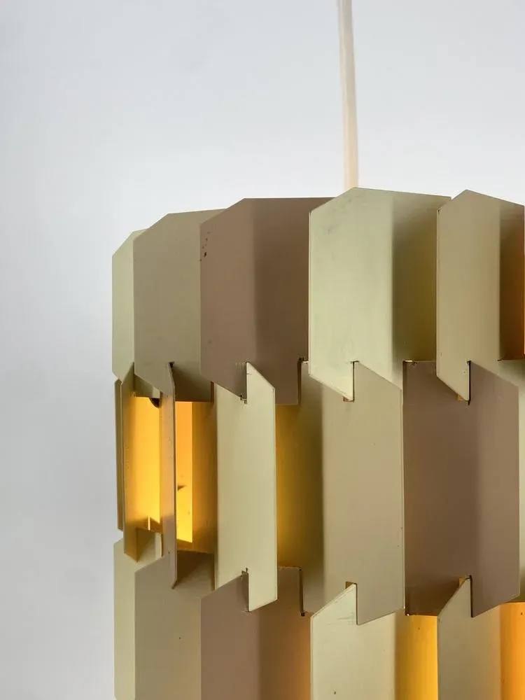 Facet Pendant Lamp by Louis Weisdorf for Lyfa, 1960s