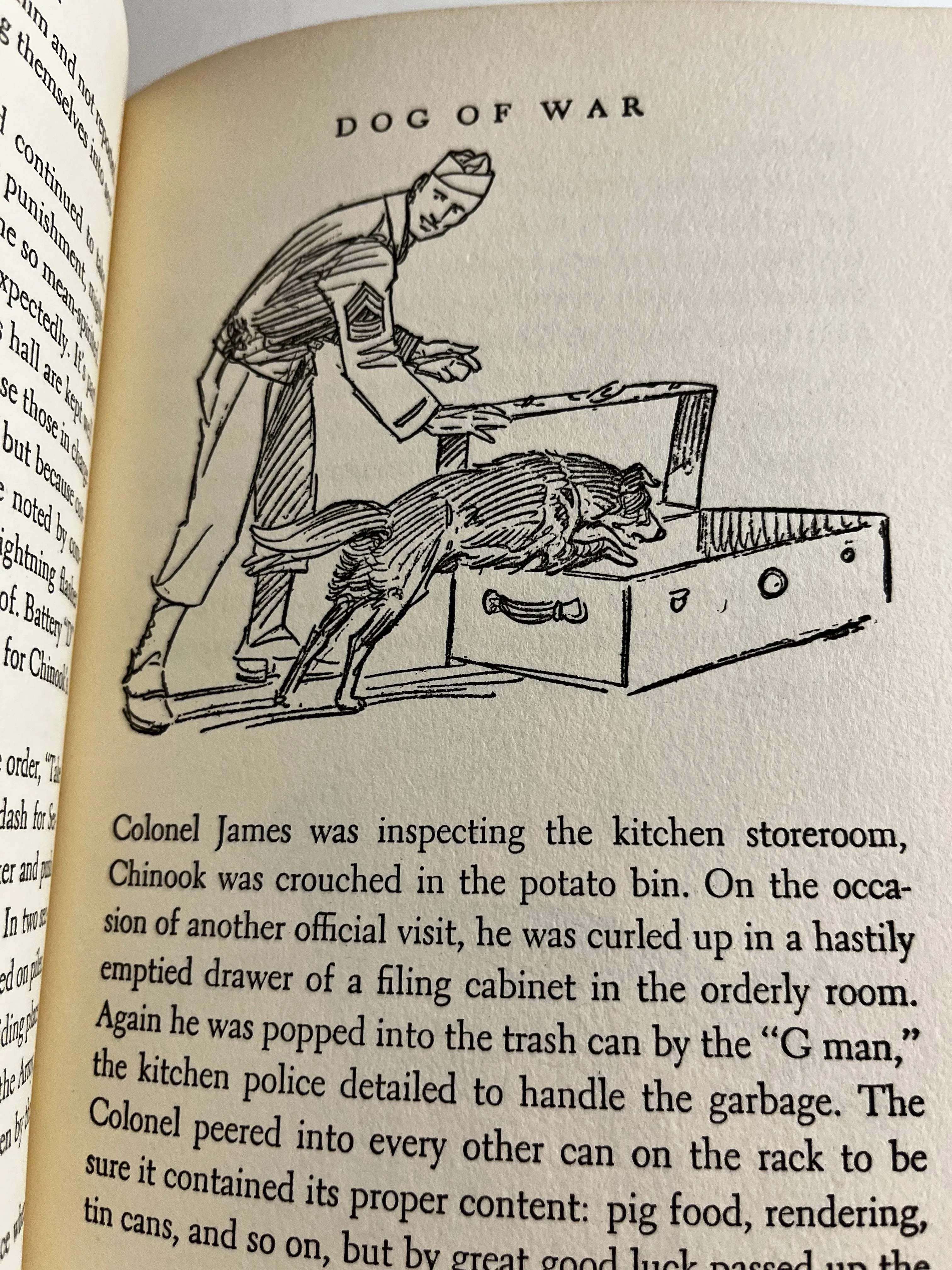 1944 Dog of War Fairfax Downey Book