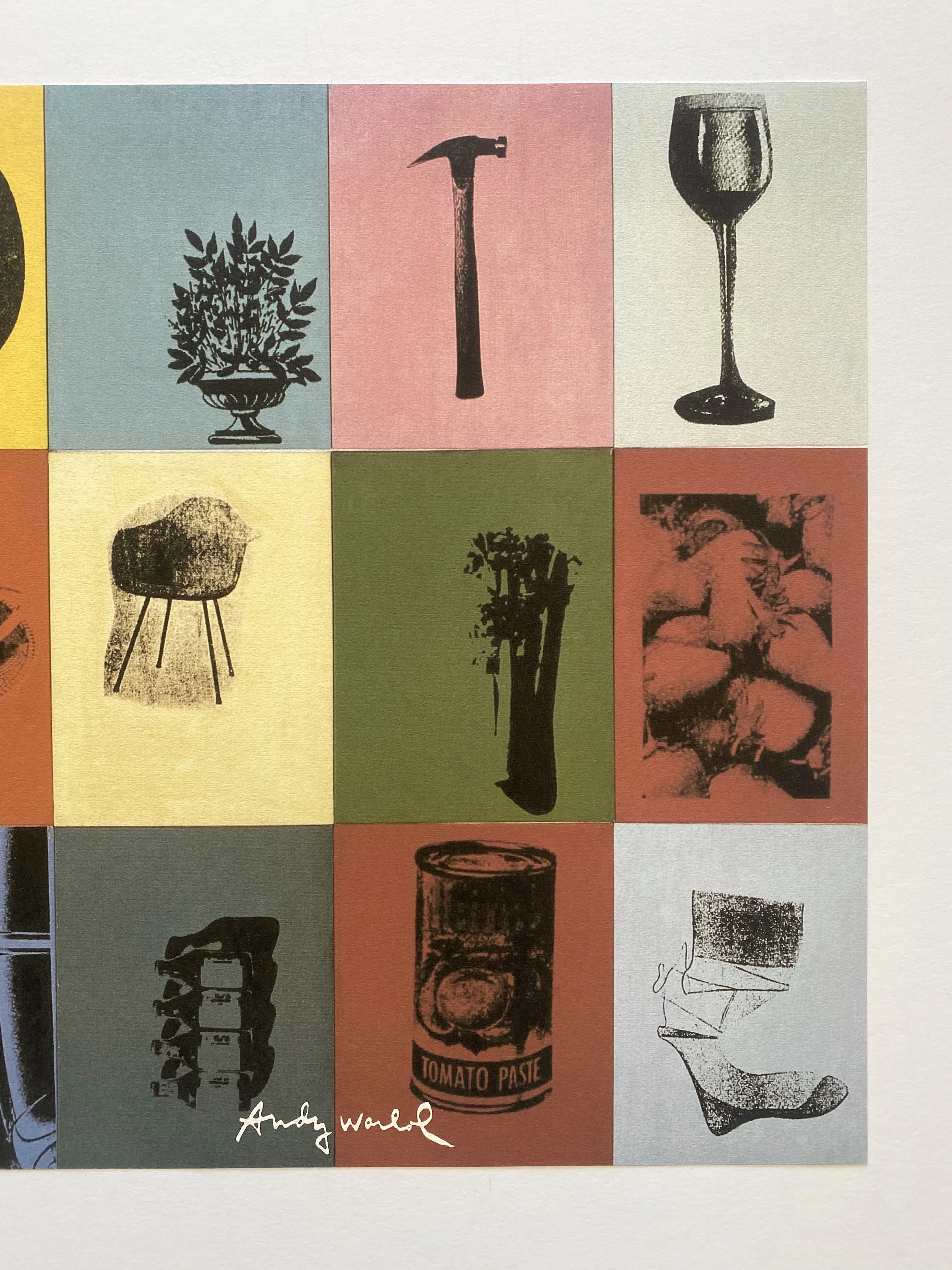 Andy Warhol Vintage 1986 Limited Edition Large Fine Art Lithograph