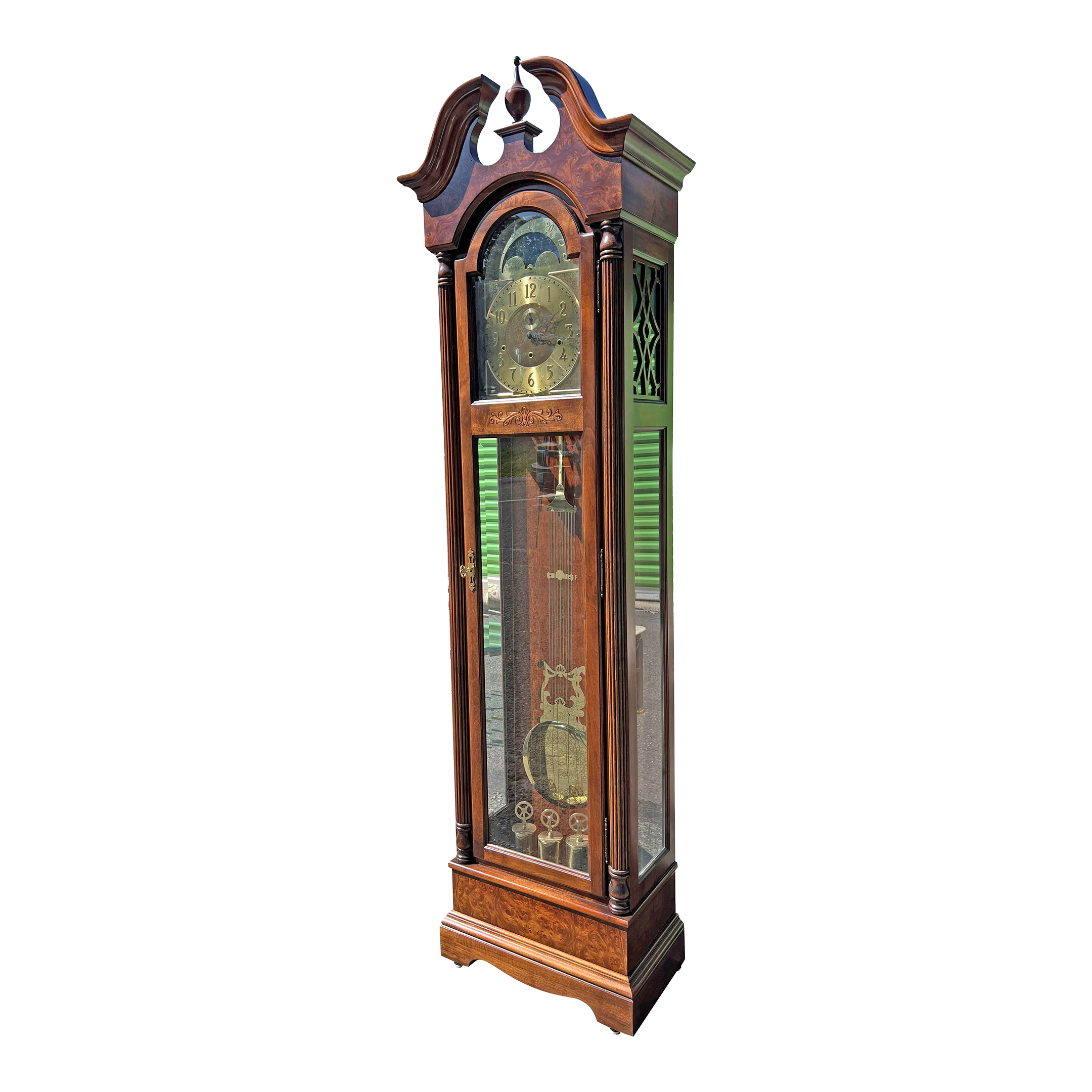 Vintage Howard Miller Grandfather Clock Chairish