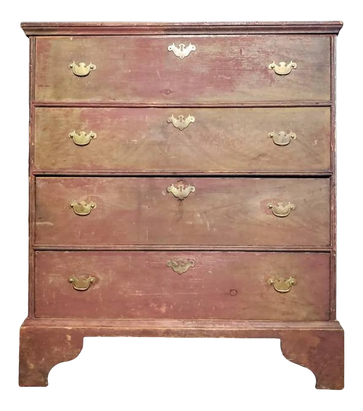 18th Century Early American Queen Anne New England Blanket Chest Chairish