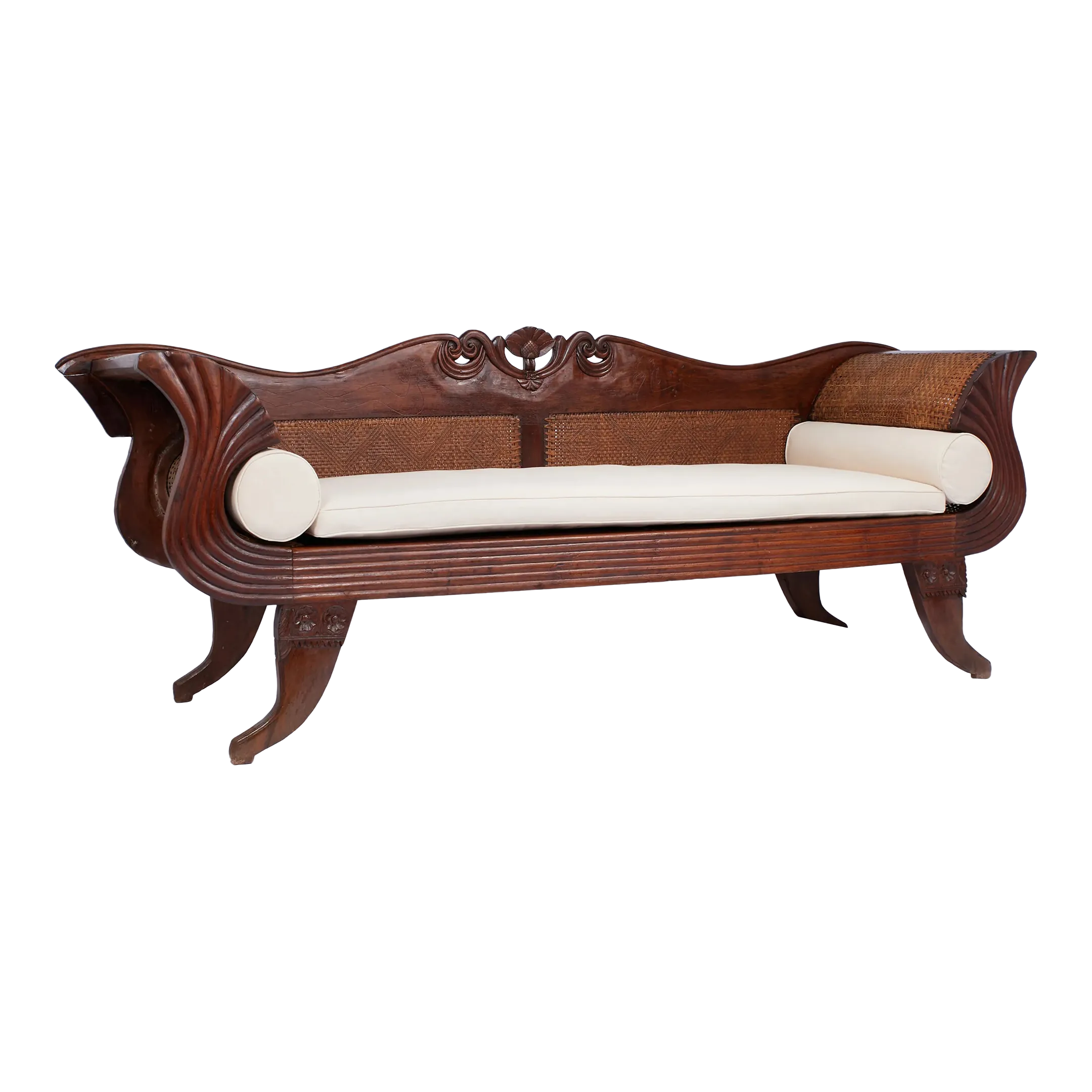 Antique Anglo Indian Empire Settee or Sofa | Chairish, image size:2160x2160