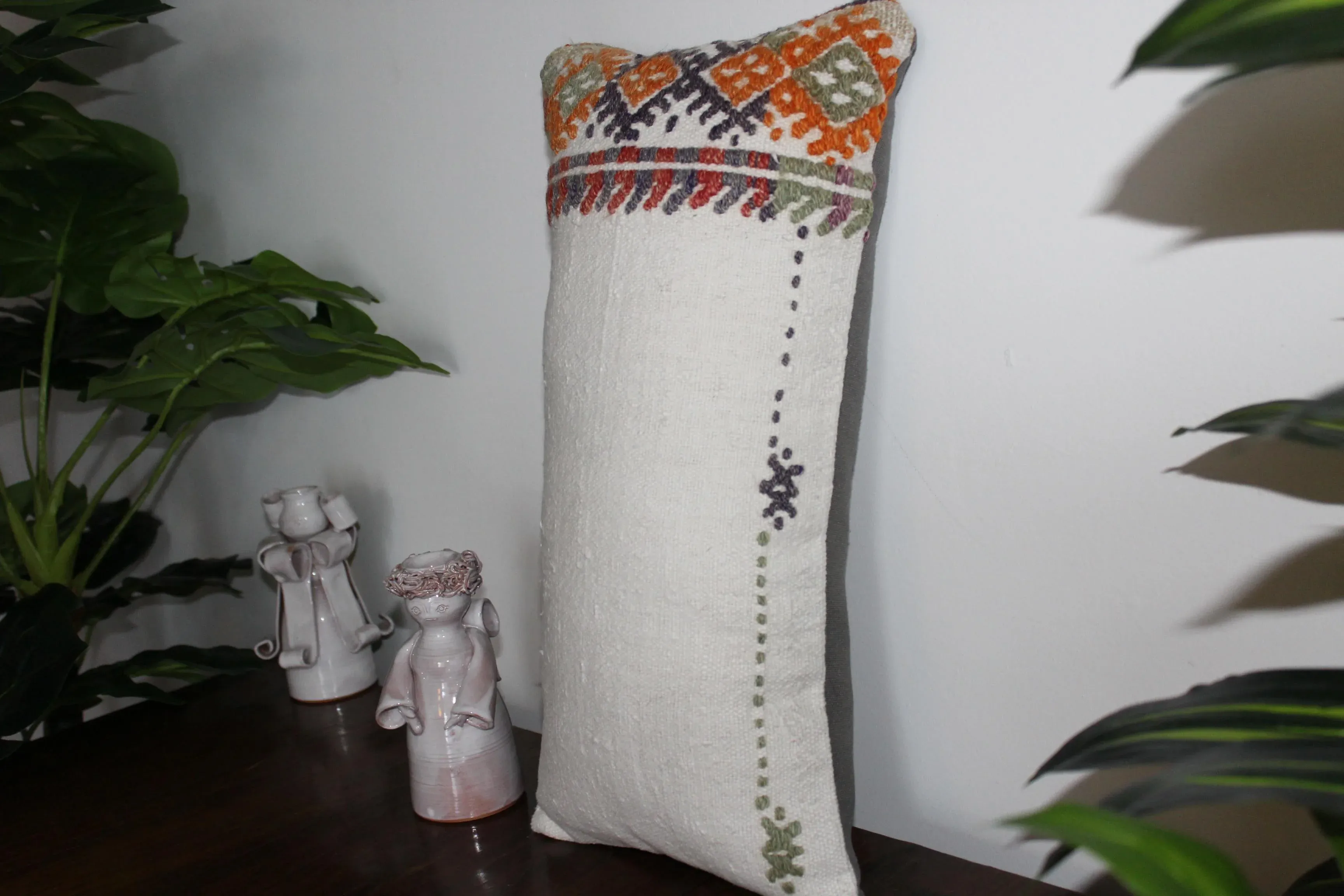 Turkish Kilim Decorative Pillow Cover - 16”x16\