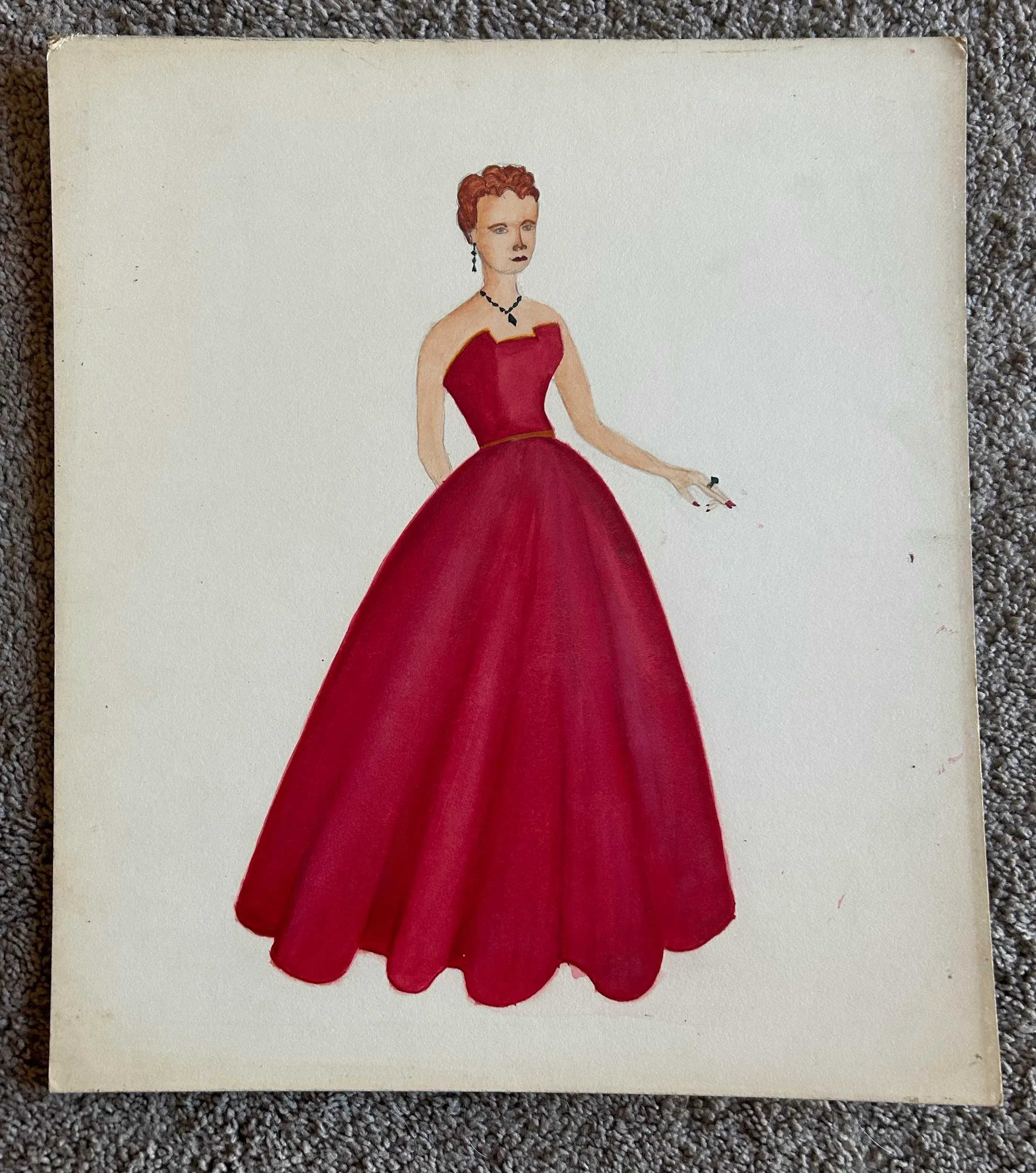 1950s evening dresses 36 Breathtaking Elegant , Weve brought together 36 of the most breathtaking and highly voted dresses from the past year  all celebrating the timeless elegance of the 1950s., Now (All measurements in cm and please note 1cm=0.39inch) Note Fashion Illustration 1950 Evening Wear