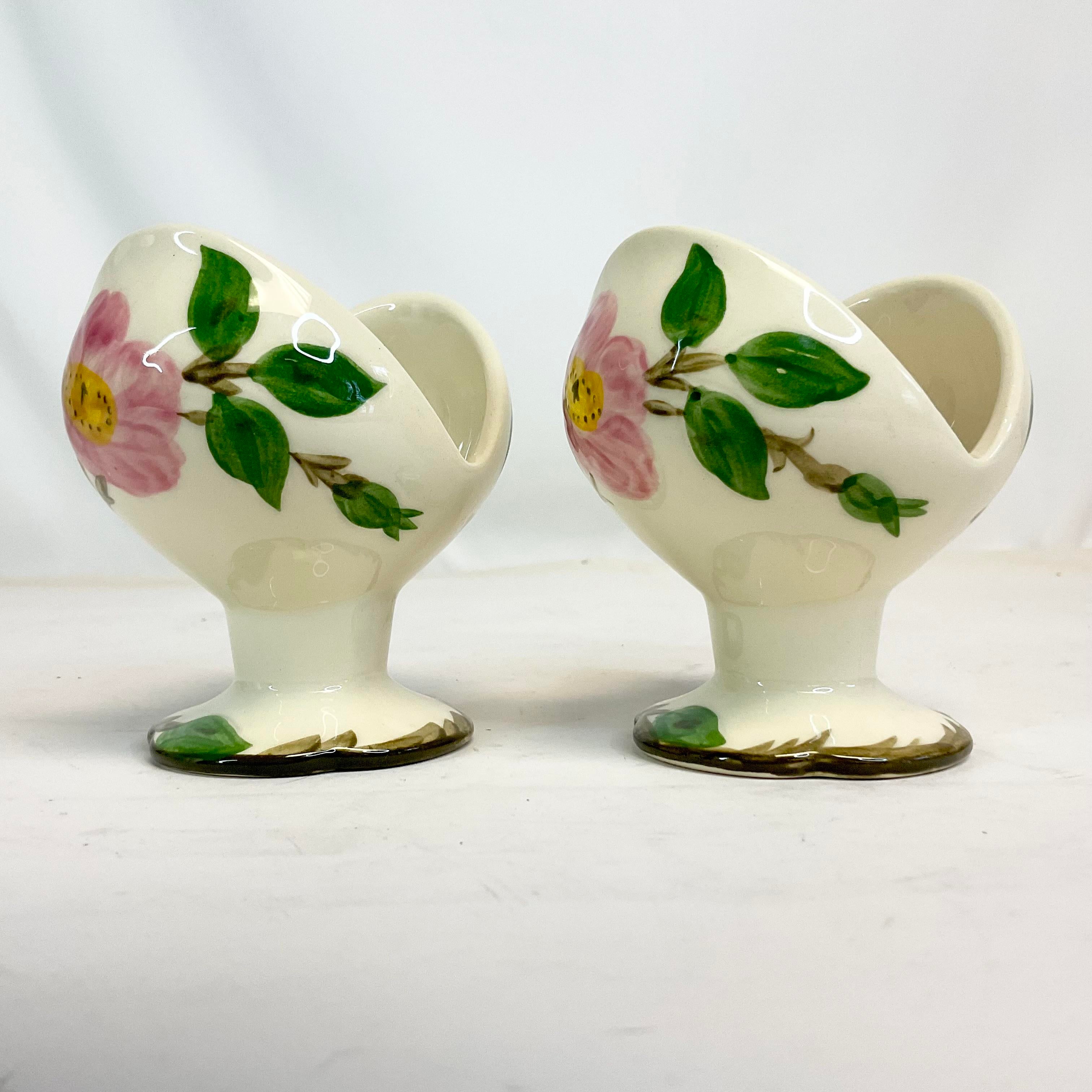 Mid-Century Franciscan Desert Rose Original California Candle