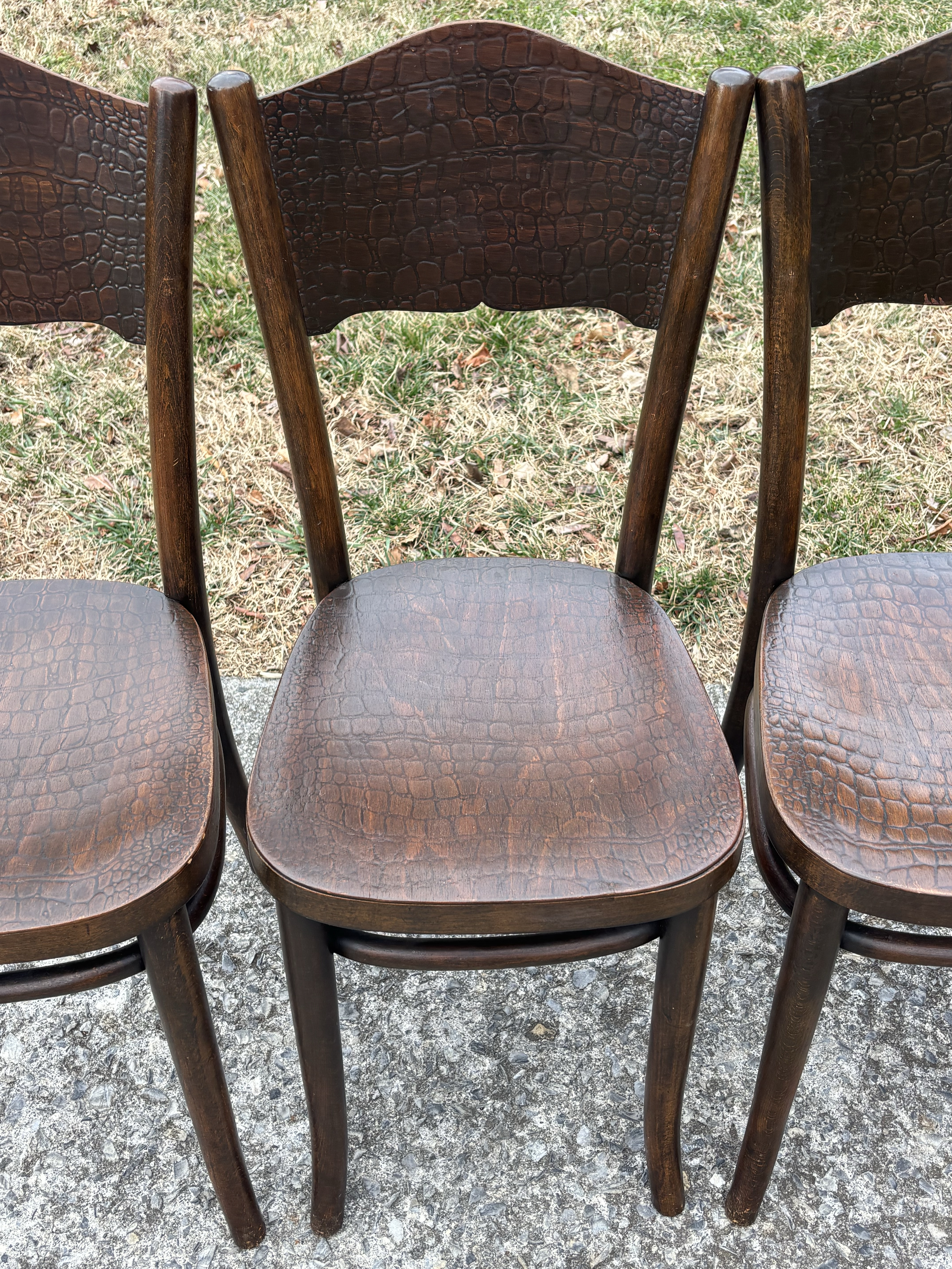 1920s Model 255 Thonet Bentwood Chairs 