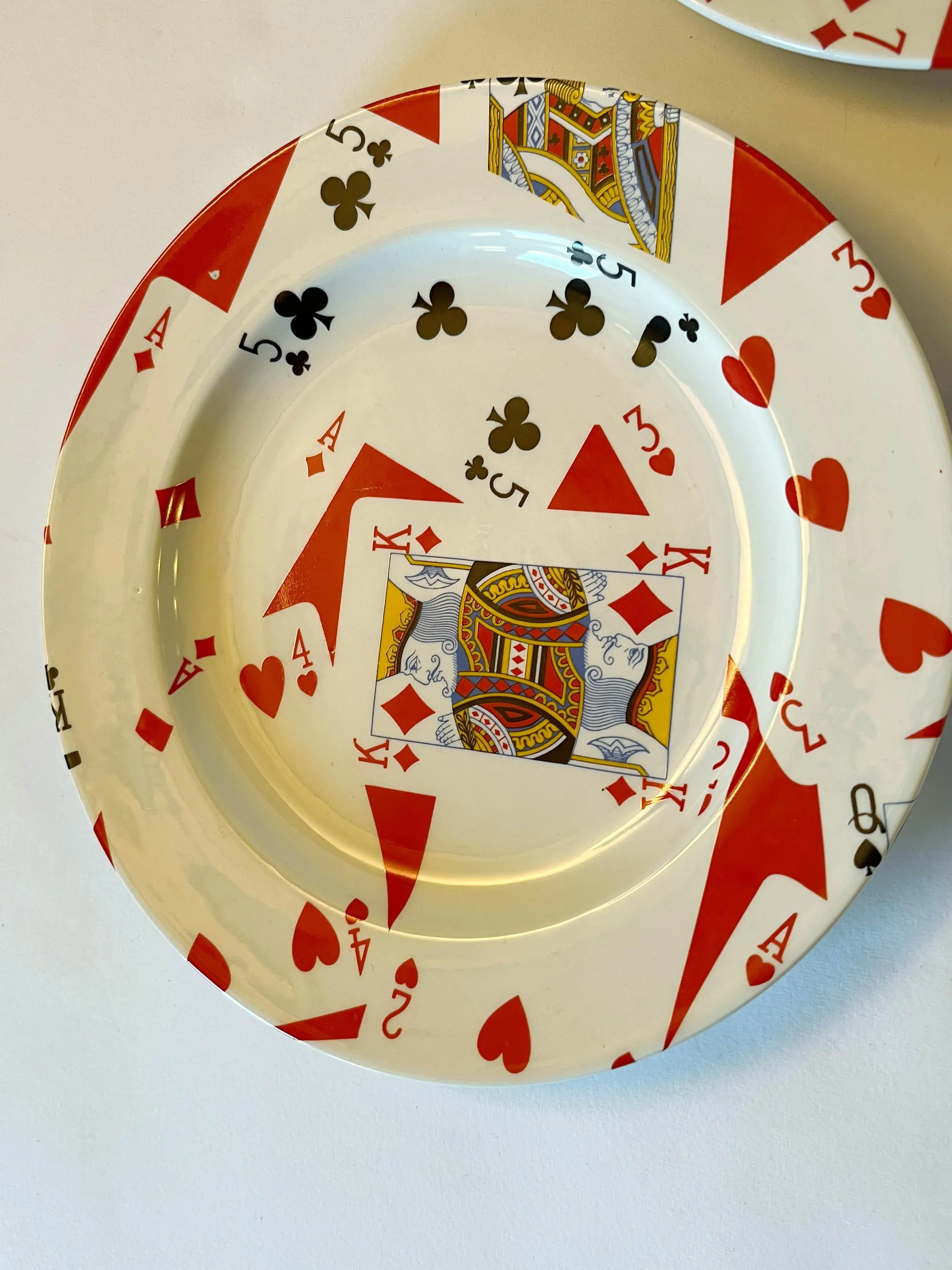 Gucci Set of 3 Card Plates | Chairish
