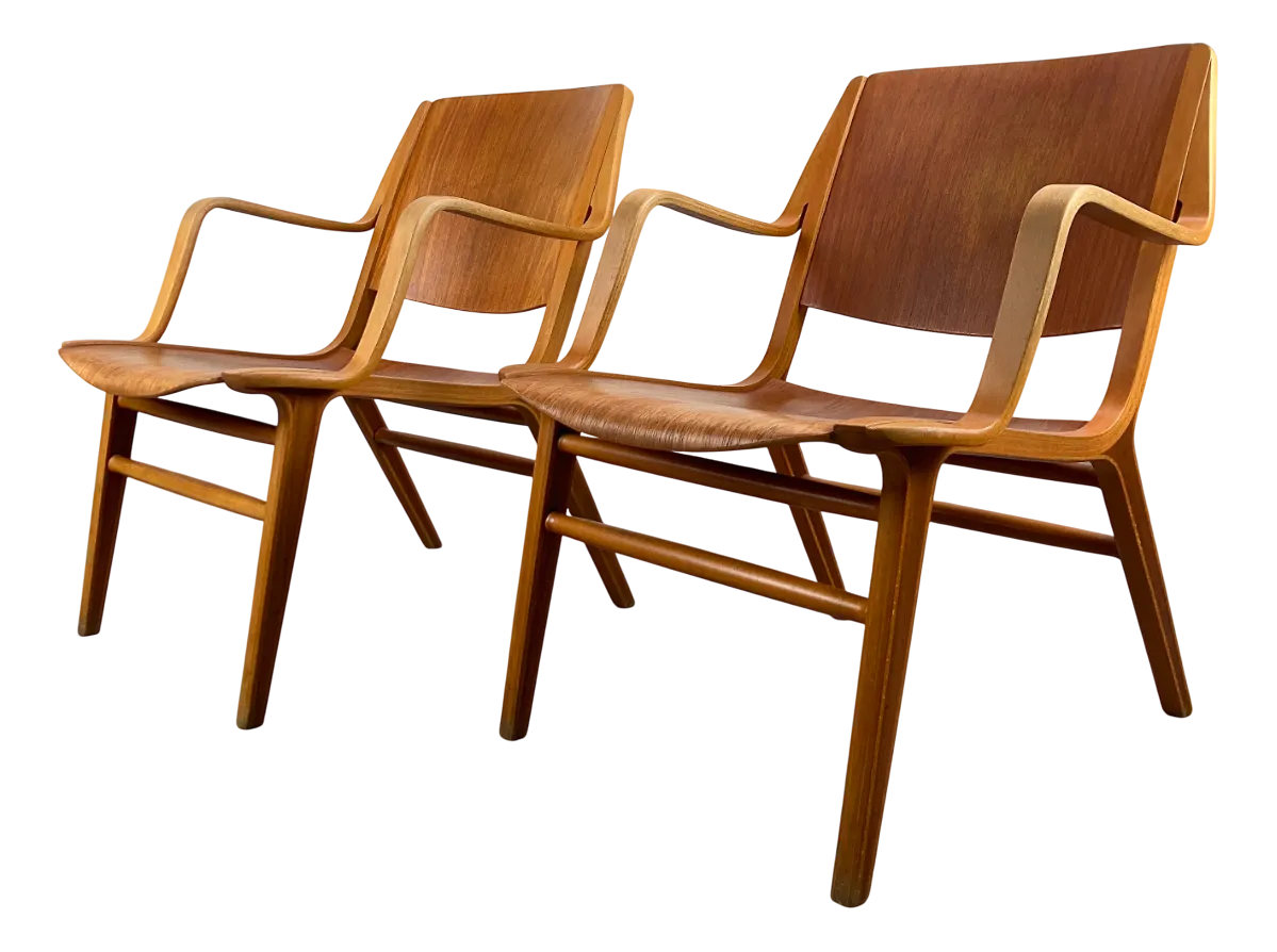 HM11 AX Chairs by Peter Hvidt & Orla Mølgaard-Nielsen for Fritz