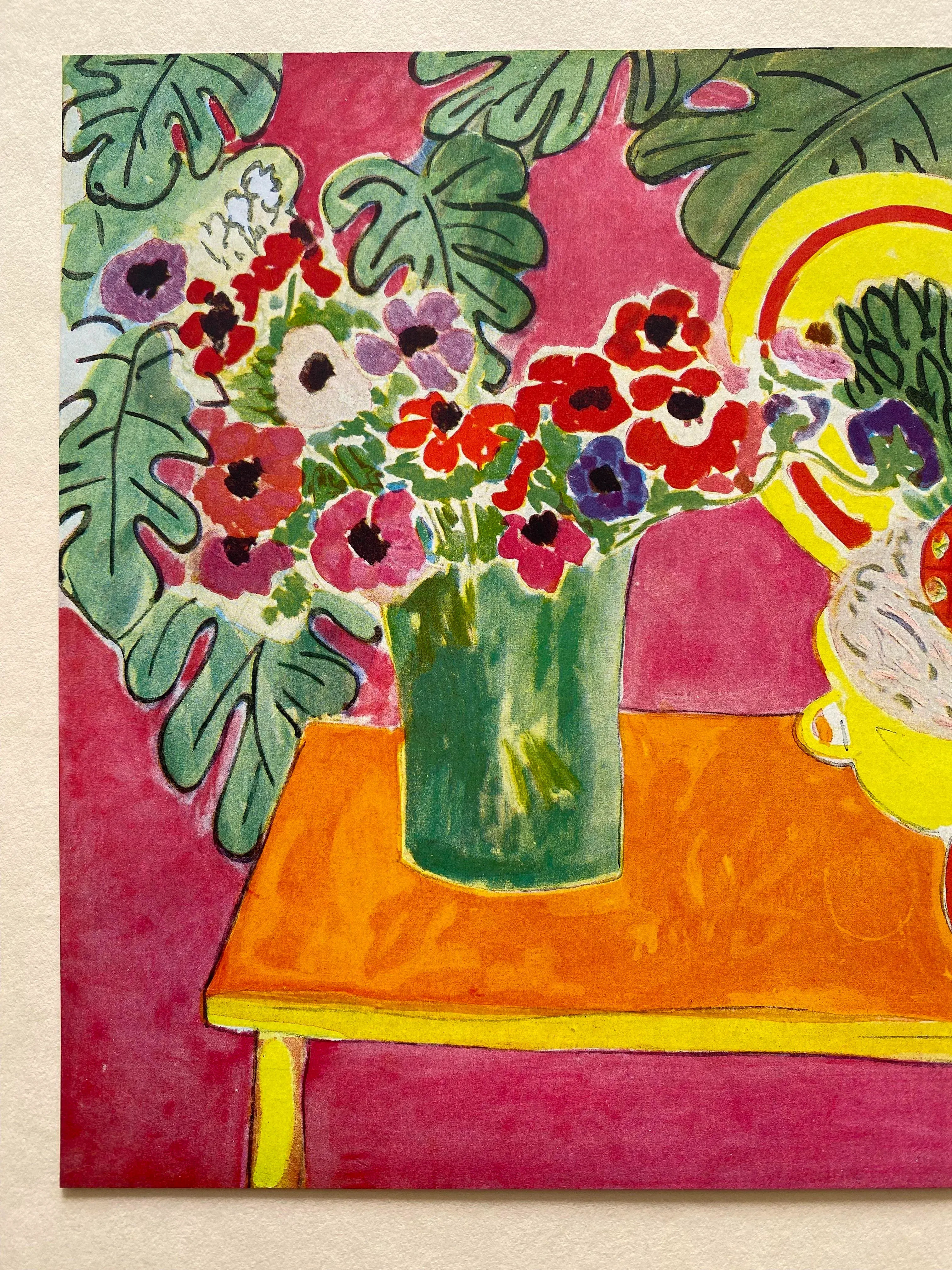 Henri Matisse Vintage 1946 First Edition Mid Century Modernist