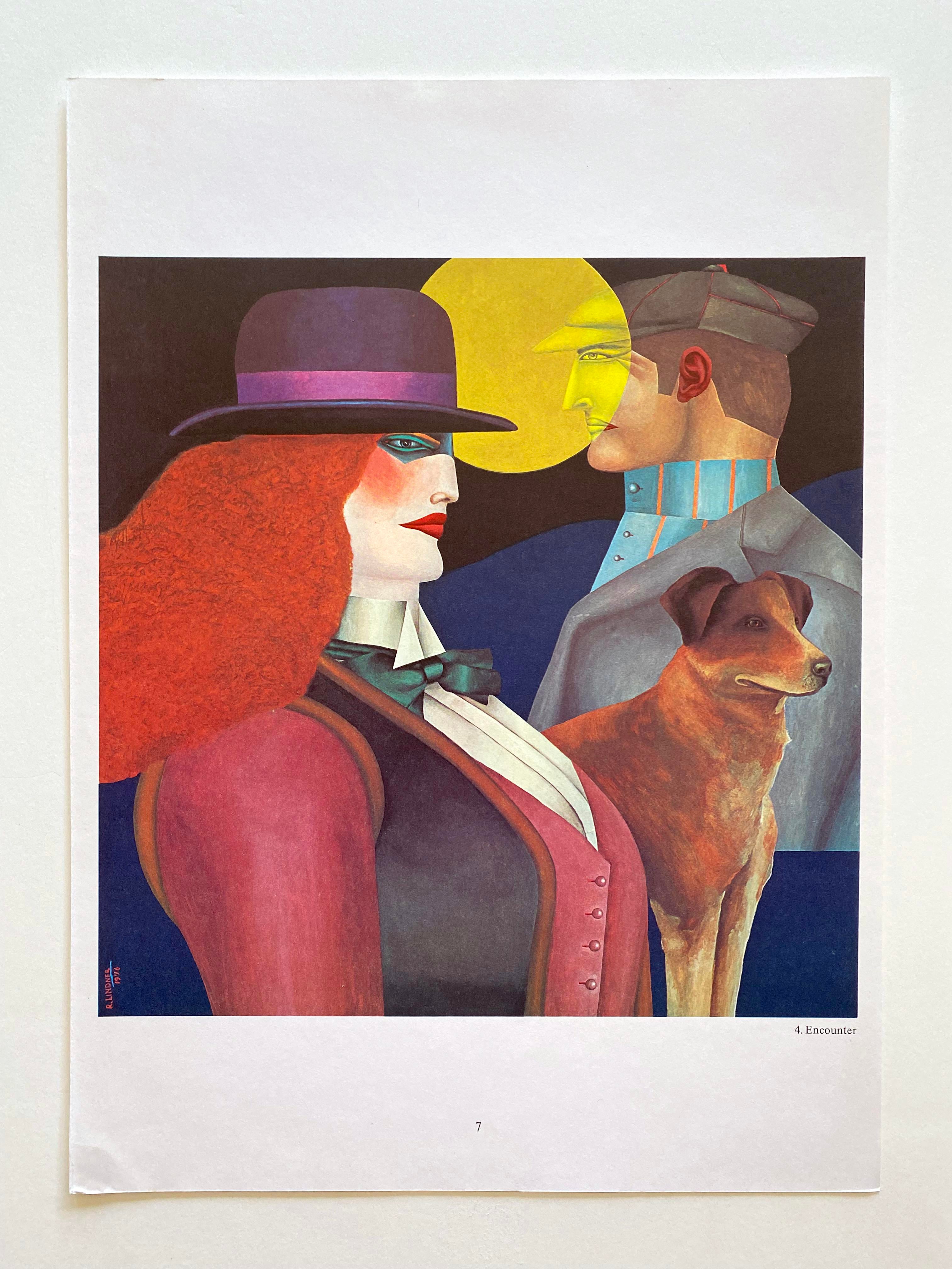 Richard Lindner Vintage 1969 1st Edtn Mid Century Modern
