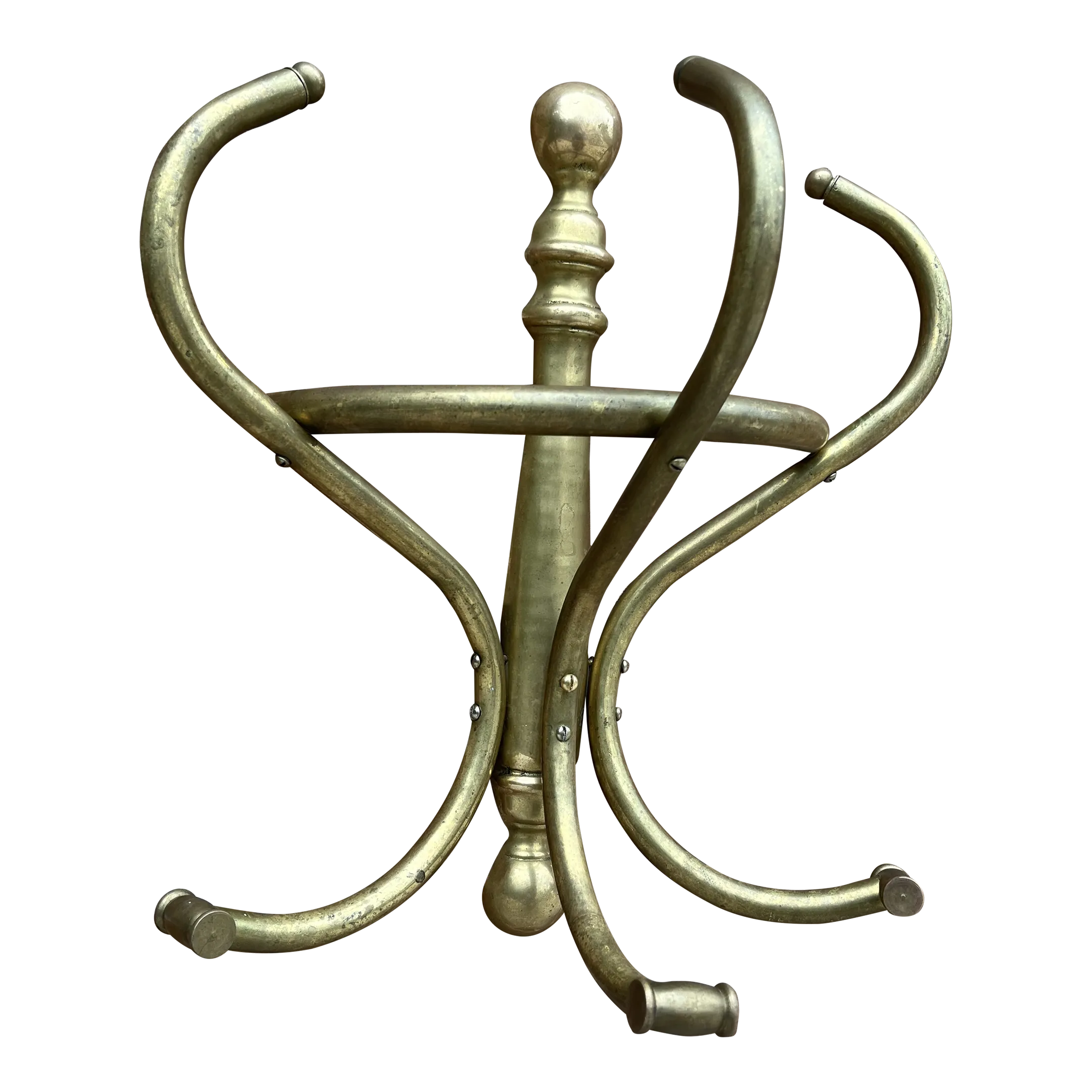 Brass 2025 hat rack