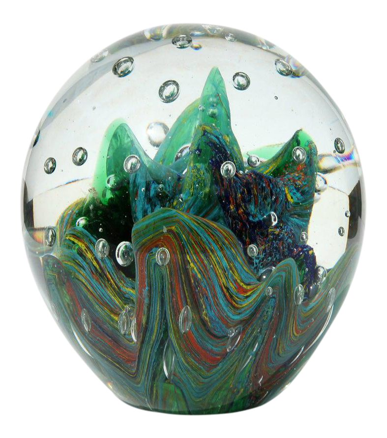 Vintage MidCentury Murano Glass Paperweight Chairish