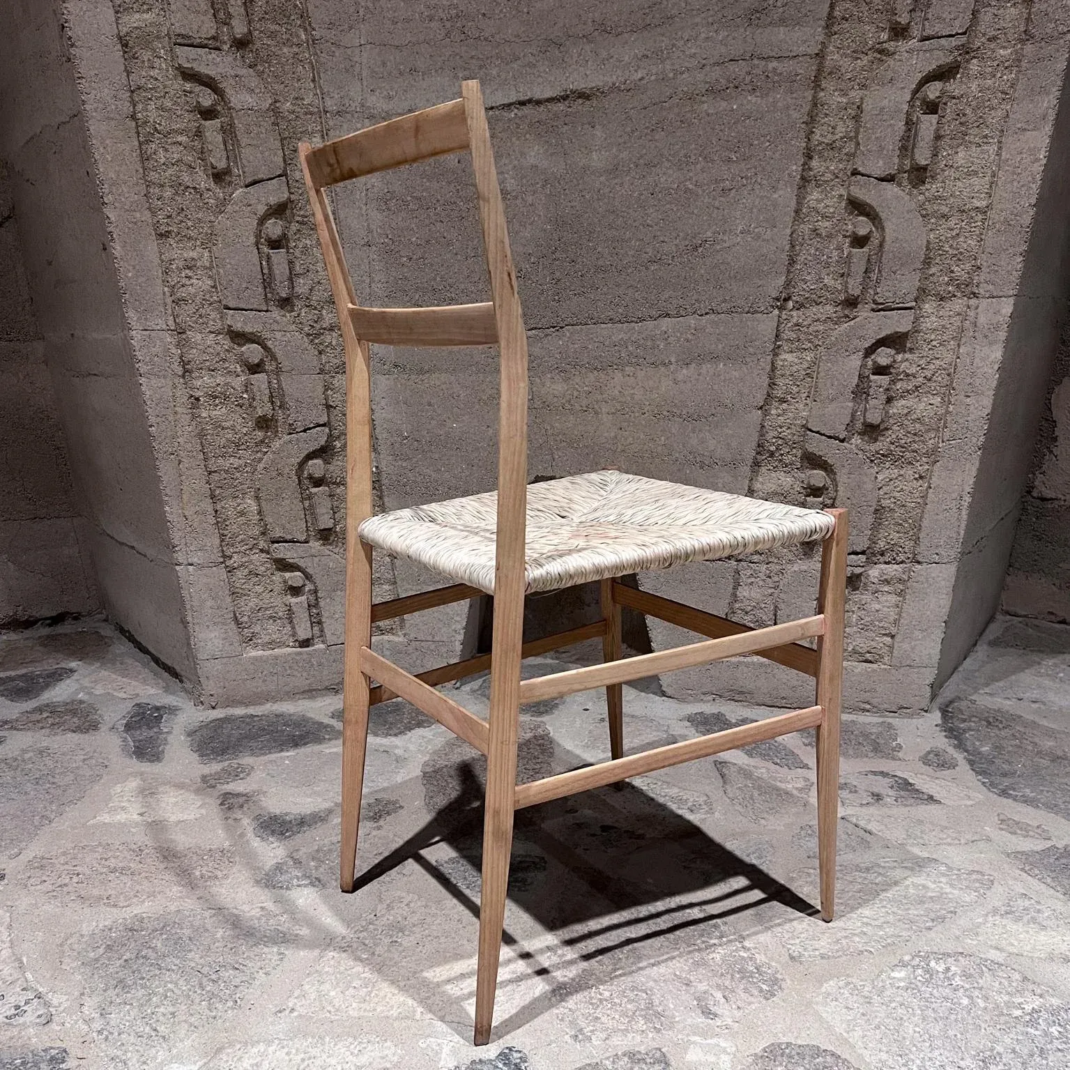 1957 Gio Ponti Superleggera Side Chair Model 646 Italy | Chairish