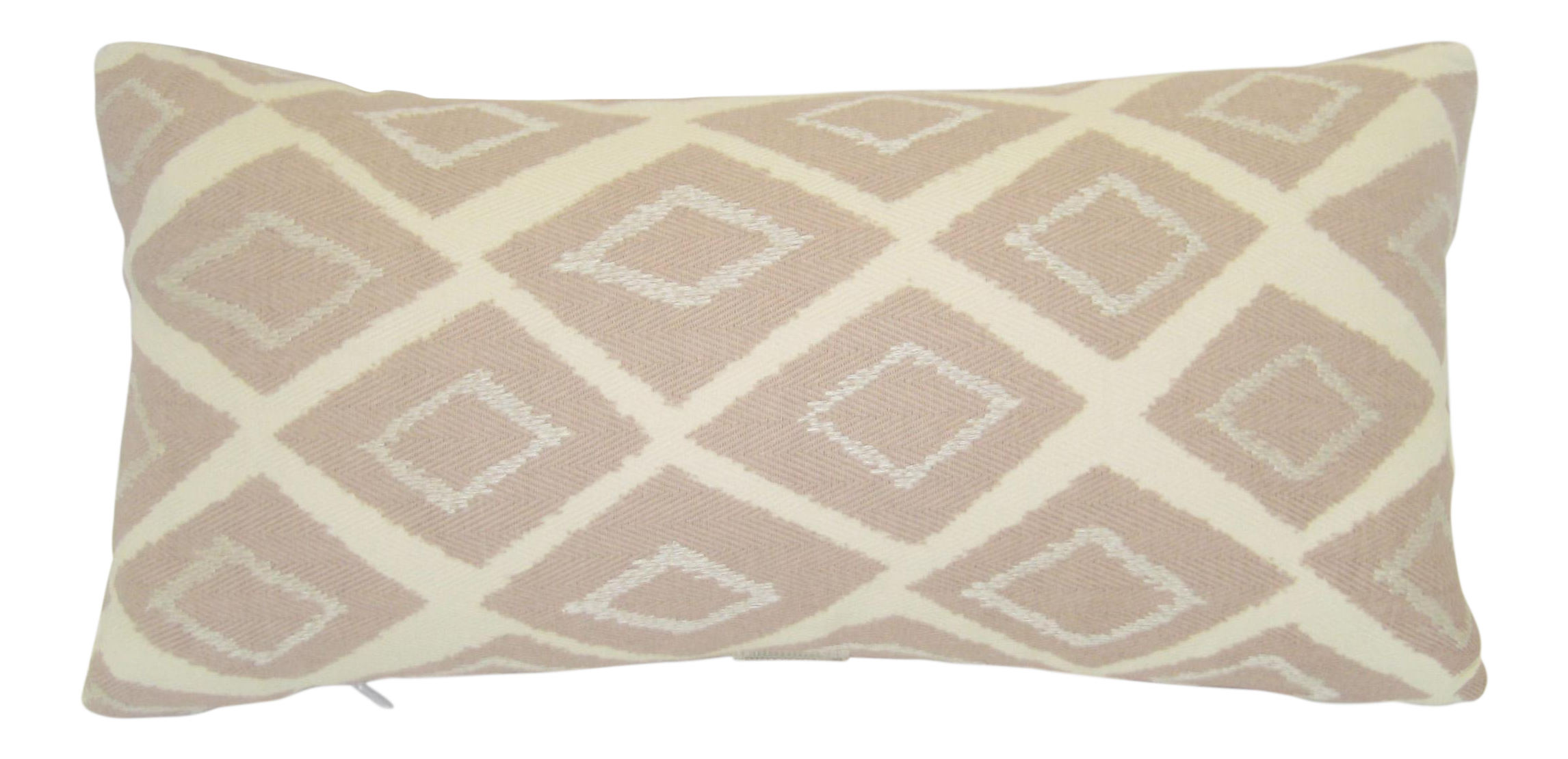 Mid-Century Geometric Pink Lumbar Pillow Chairish