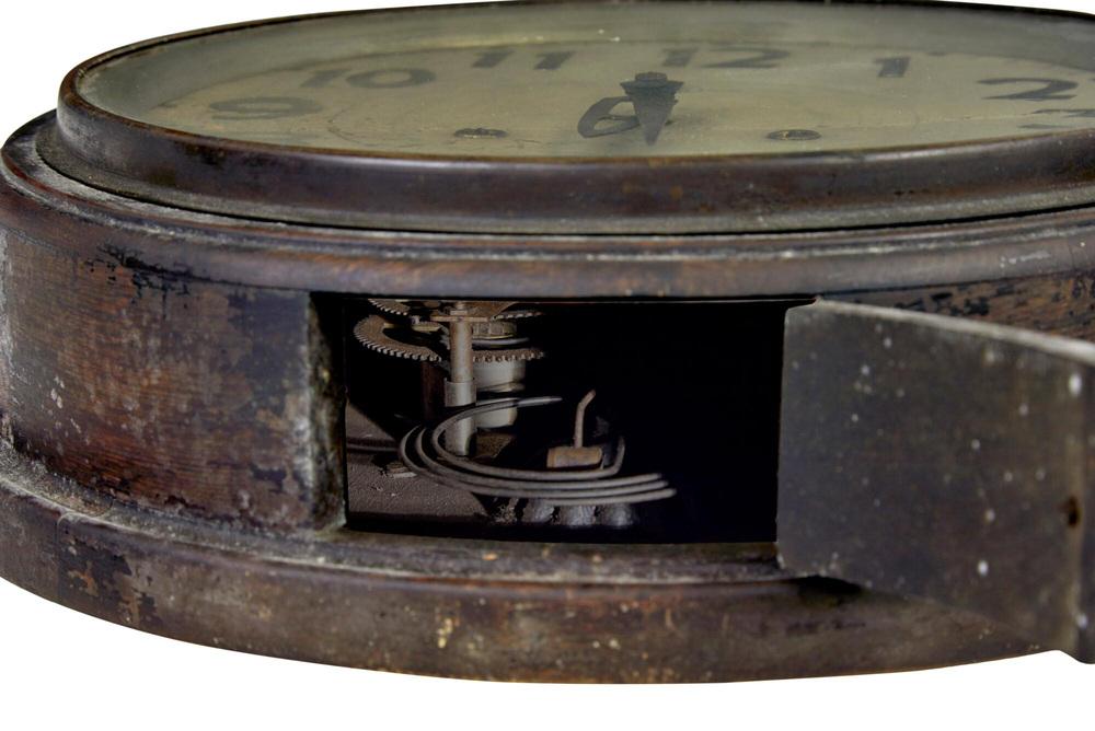 Vintage Japanese Trade S Mark Tokyo Wall Clock, 1920s | Chairish