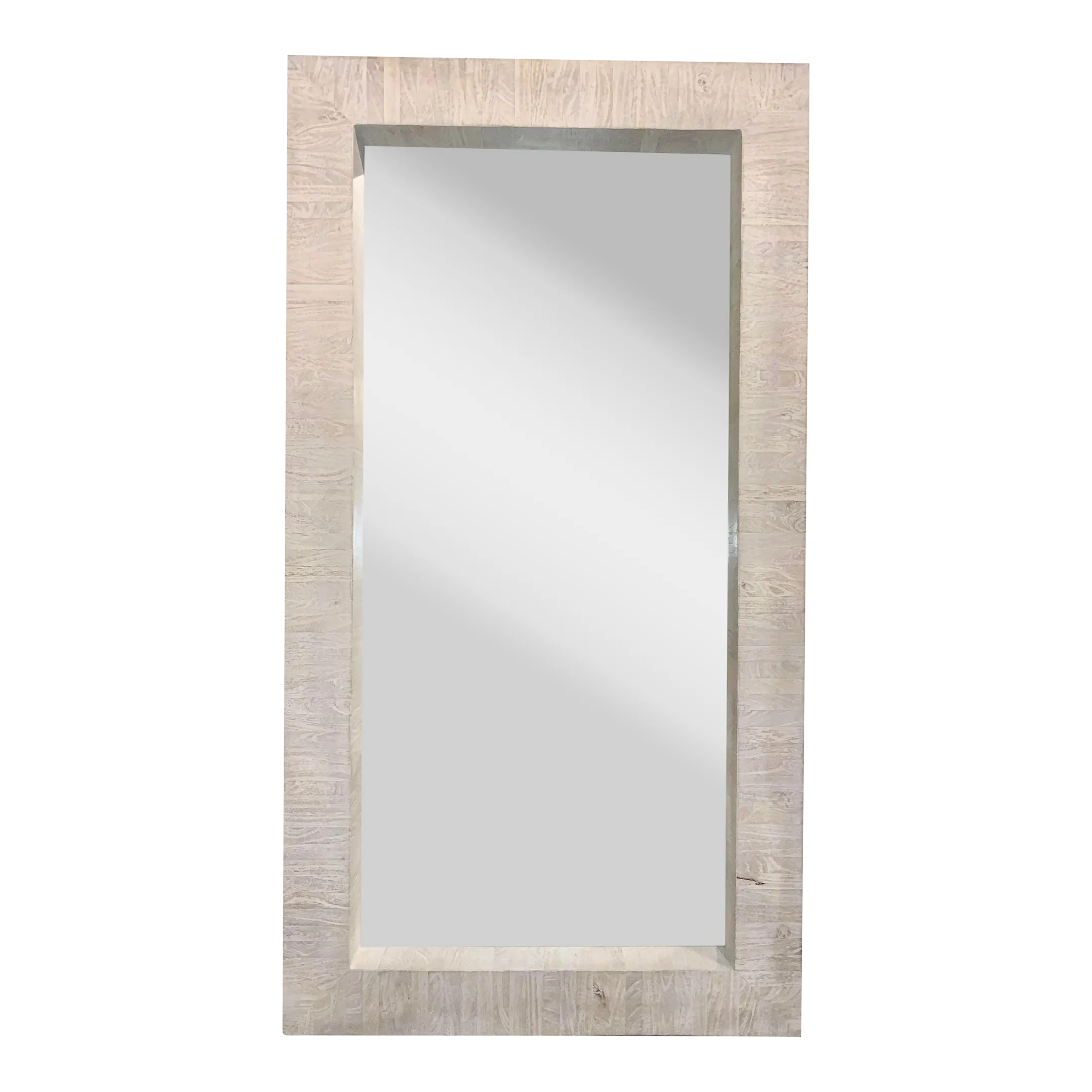 Global View Organic Modern Off-White Driftwood Large Rectangular Wall ...