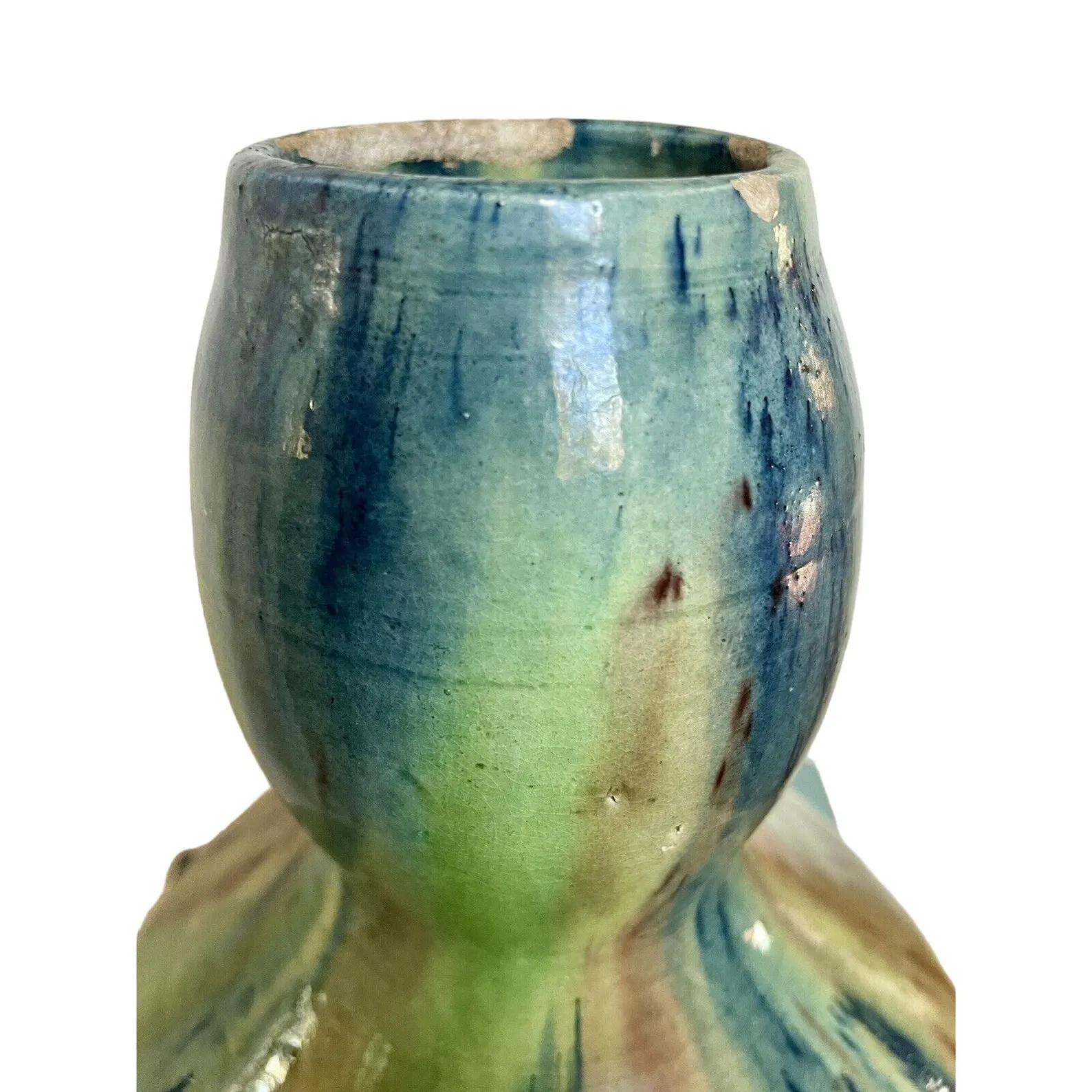 「Dugue/デュゲ」Art Deco Vase1930年台(France) A Large Art Deco Acid Etched Cameo Glass Vase, Signed Degue
