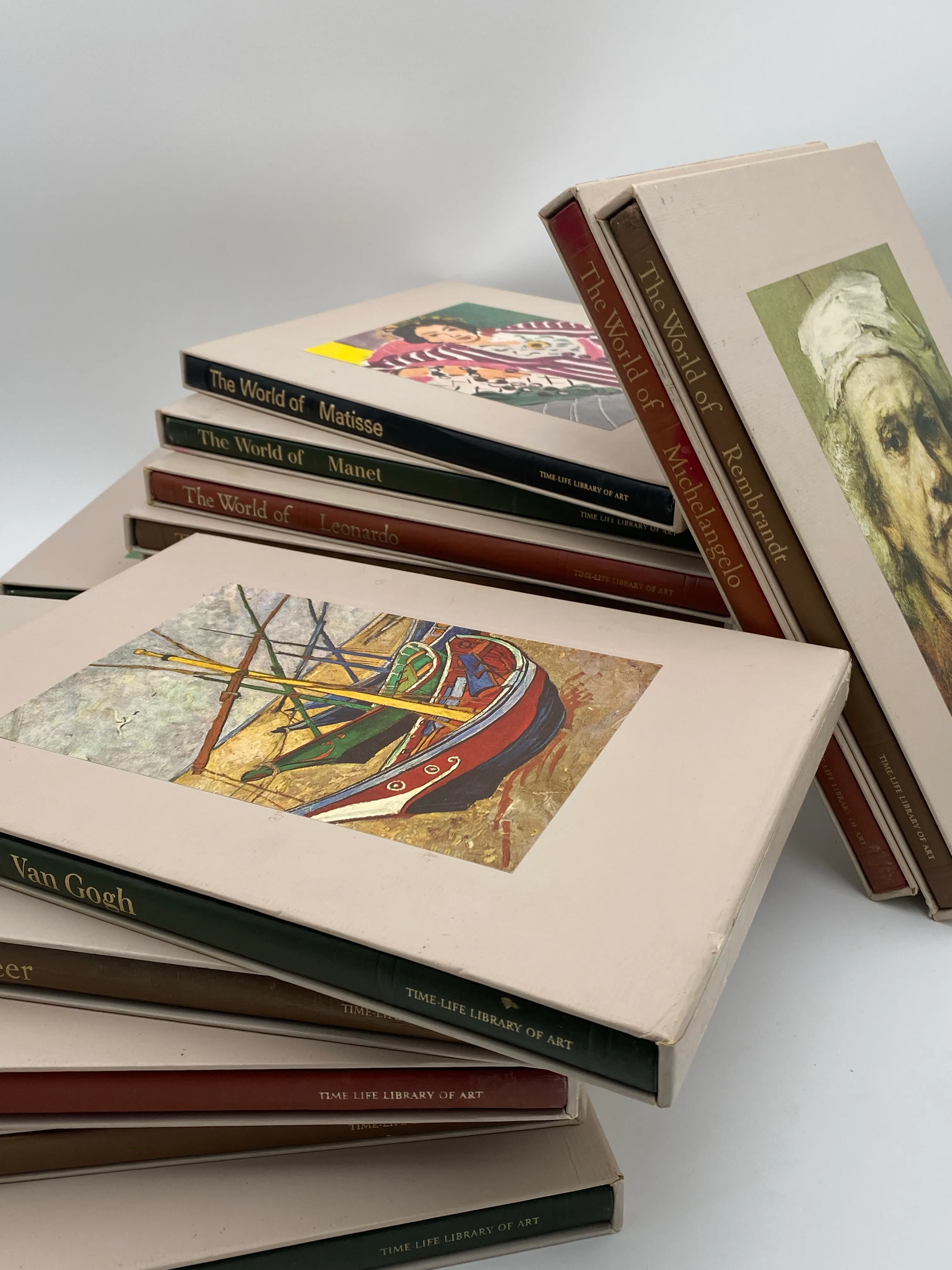 Set of 15 Time Life Library of Art Books, 1960s | Chairish