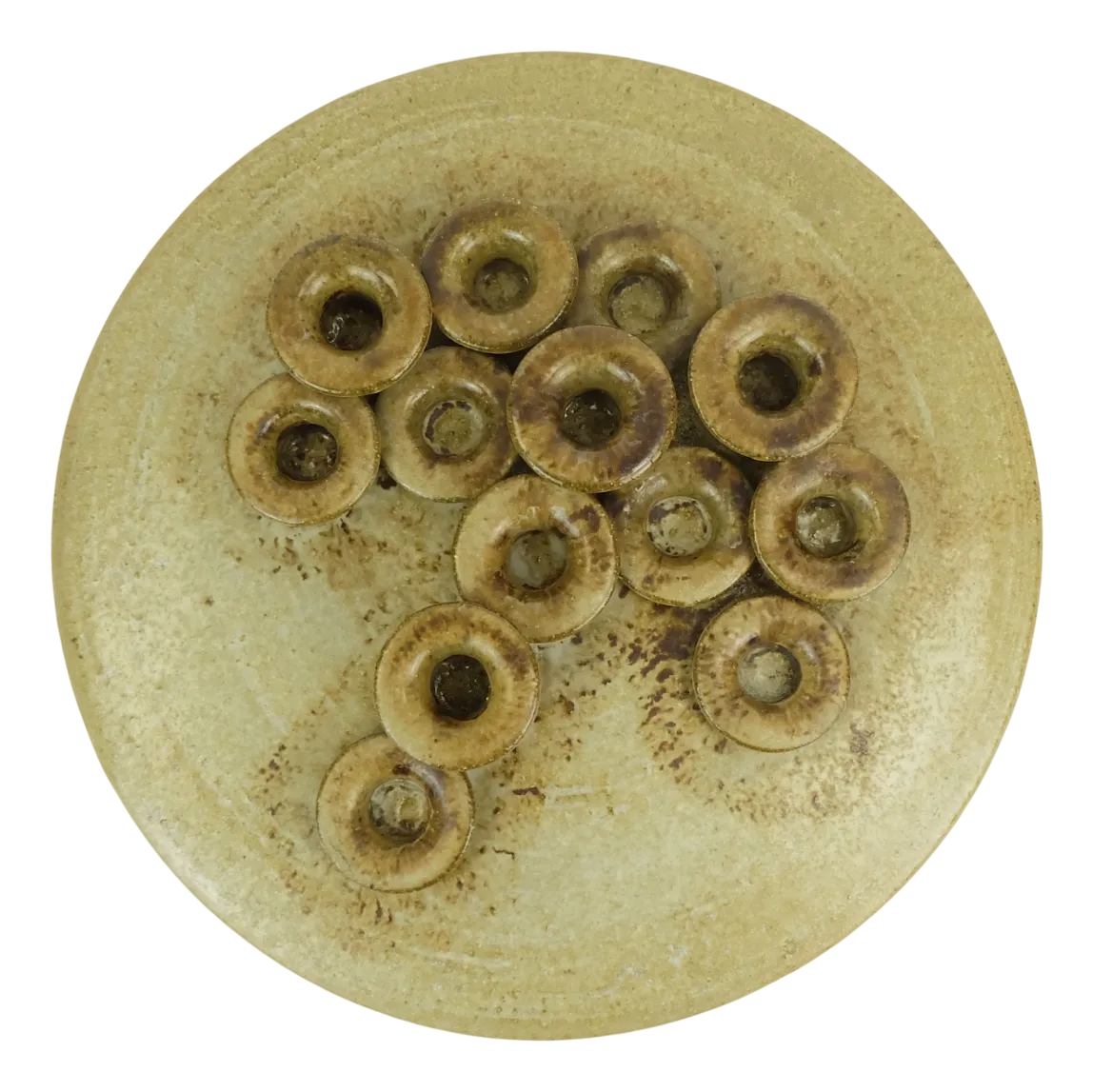 Large West German Candleholder by Rudi Stahl, 1970s