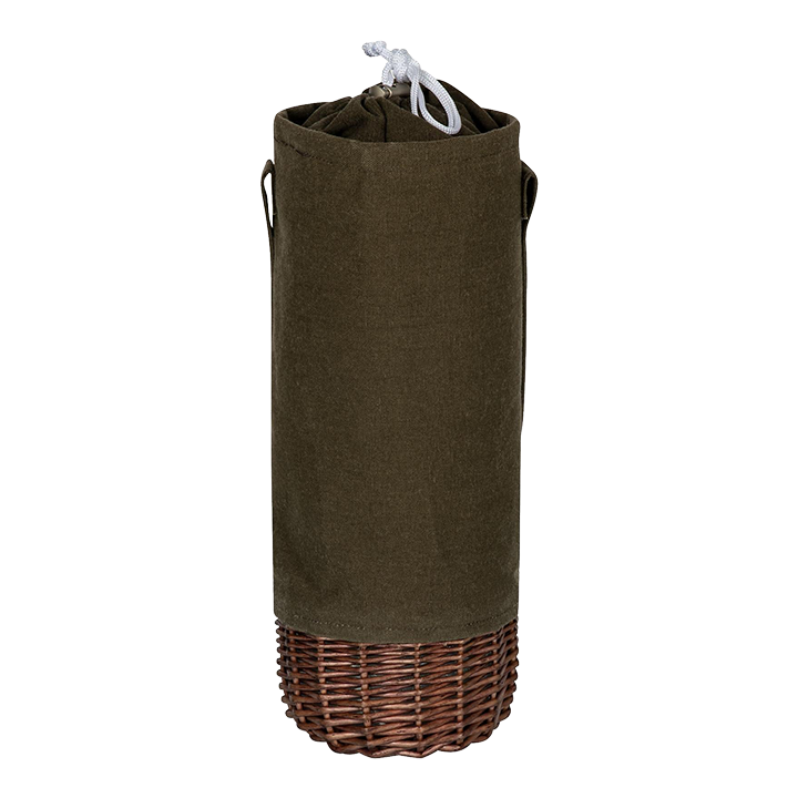The Malbec Wine Basket, Khaki Green Chairish