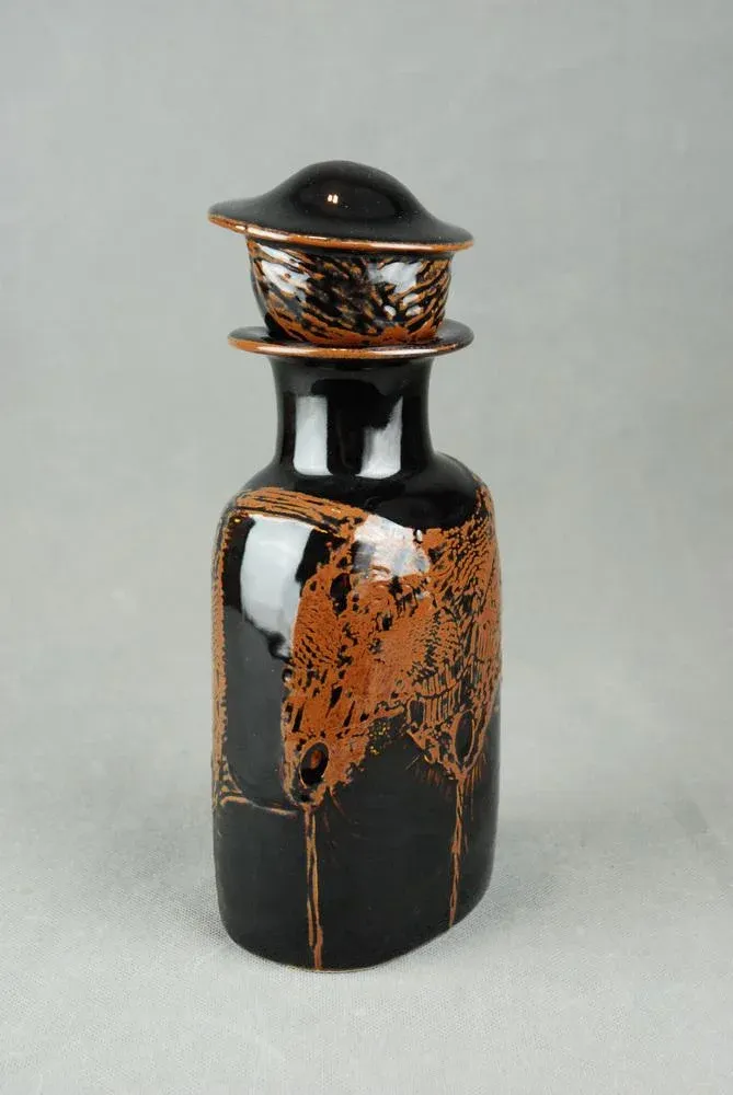 Ceramic Combin Decanter by Stig Lindberg for Gustavsberg Studio, 1970s