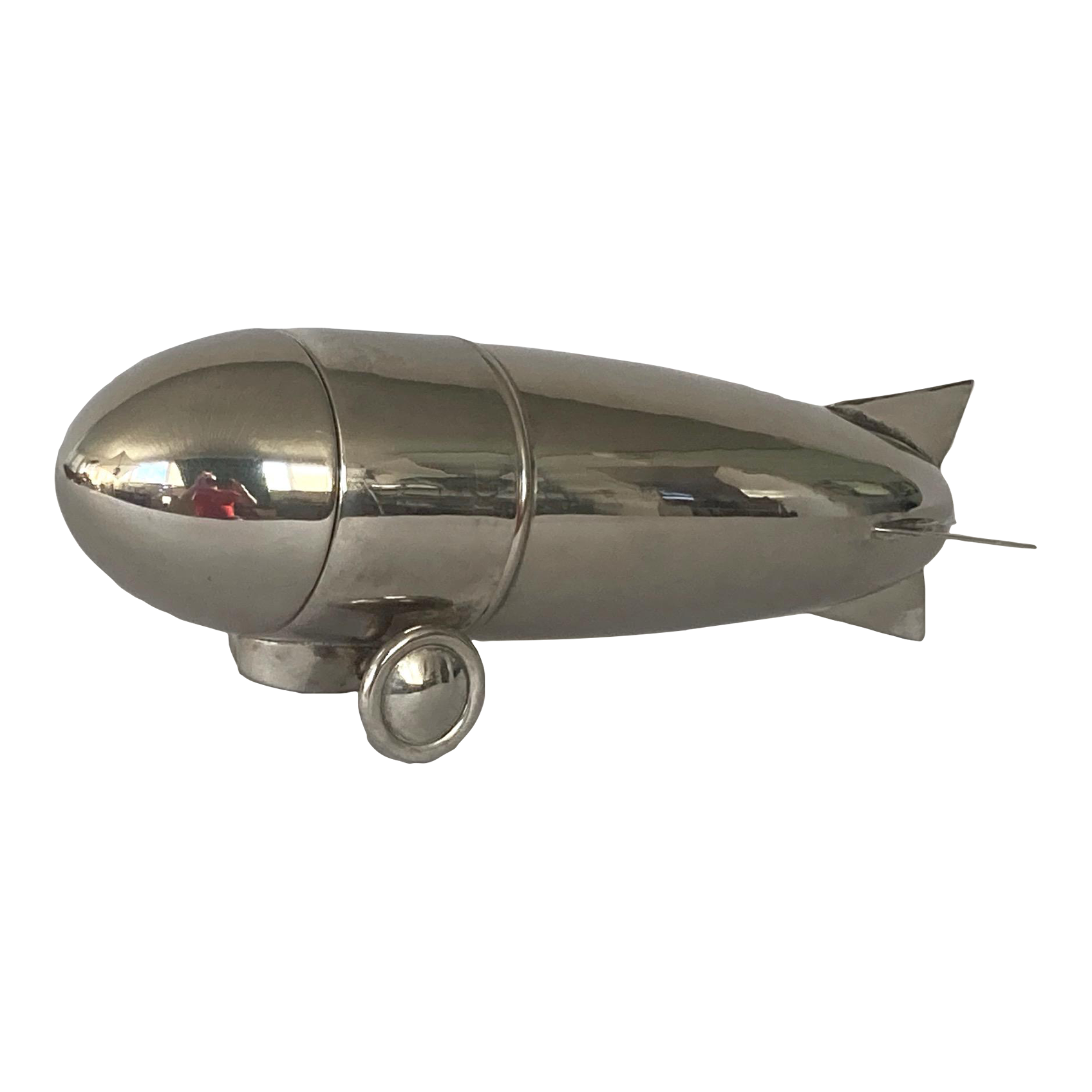 1990s Restoration Hardware Zeppelin Art Deco Cocktail Shaker Chairish