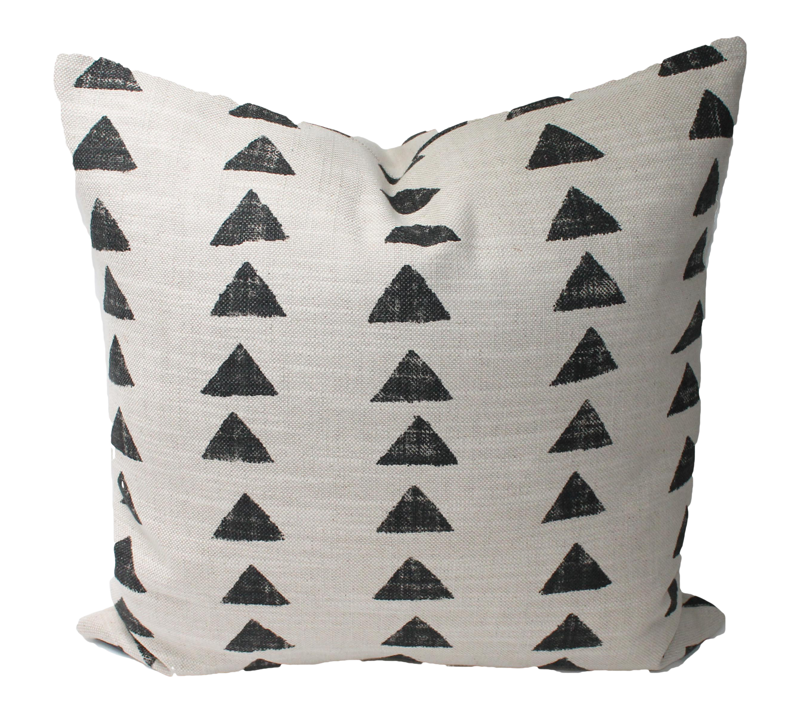 black and cream decorative pillows