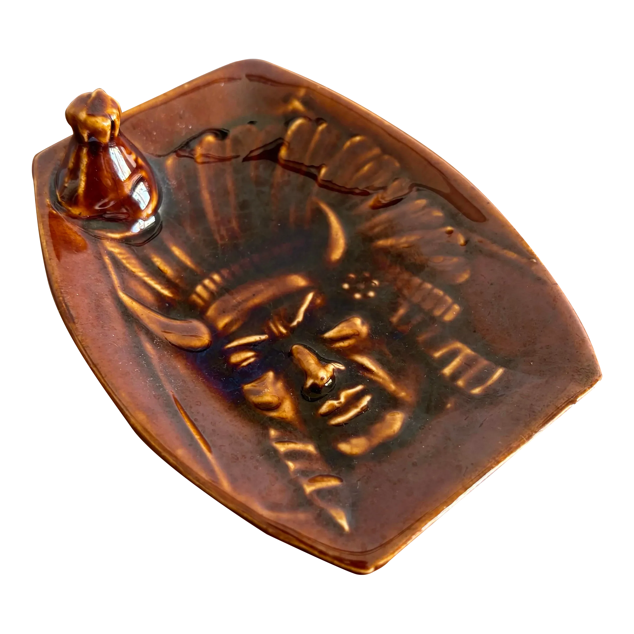 Vintage American Indian Southwestern Ashtray | Chairish