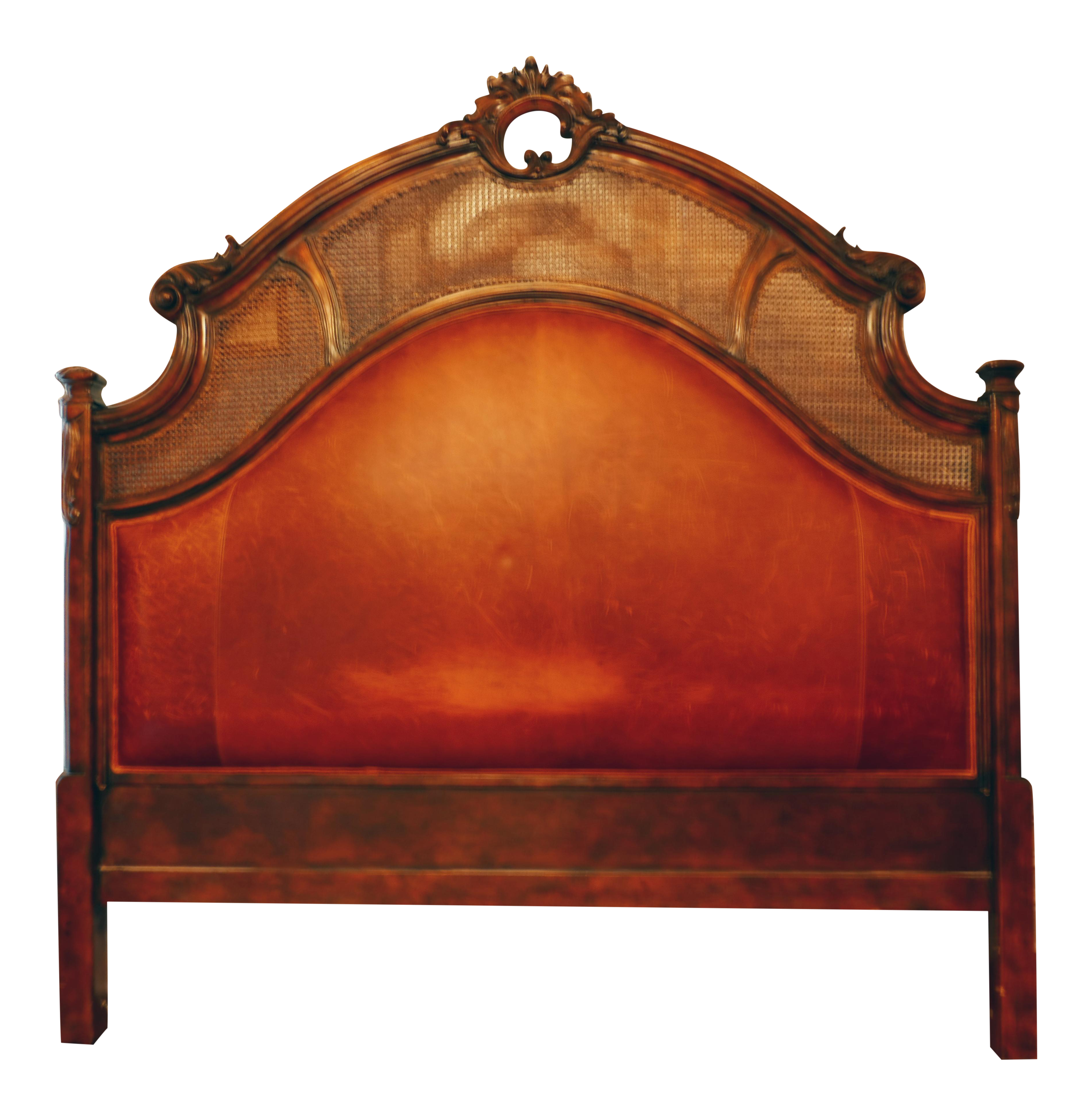 Century King Size Leather Headboard Chairish