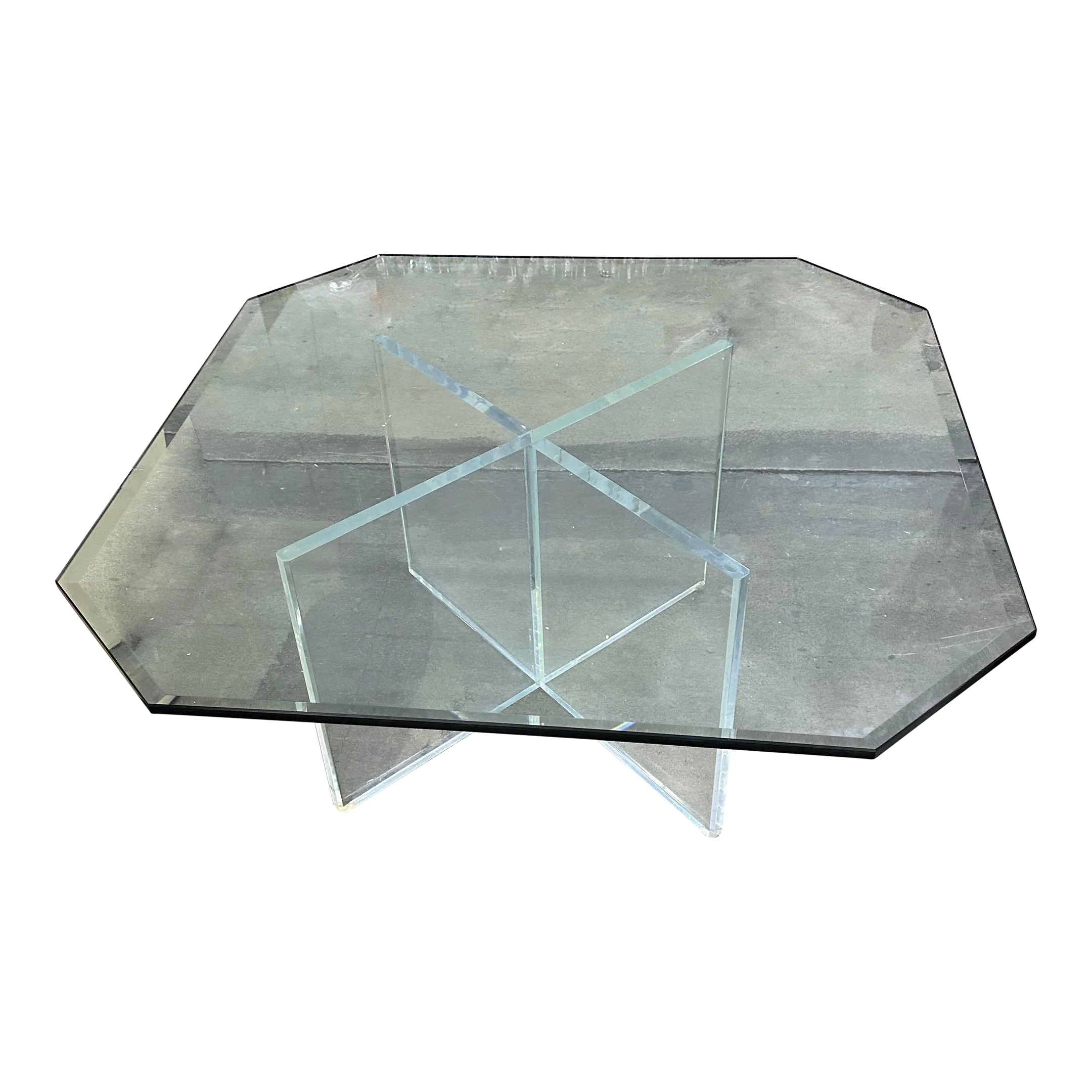 Vintage Lucite Coffee Tables | Chairish