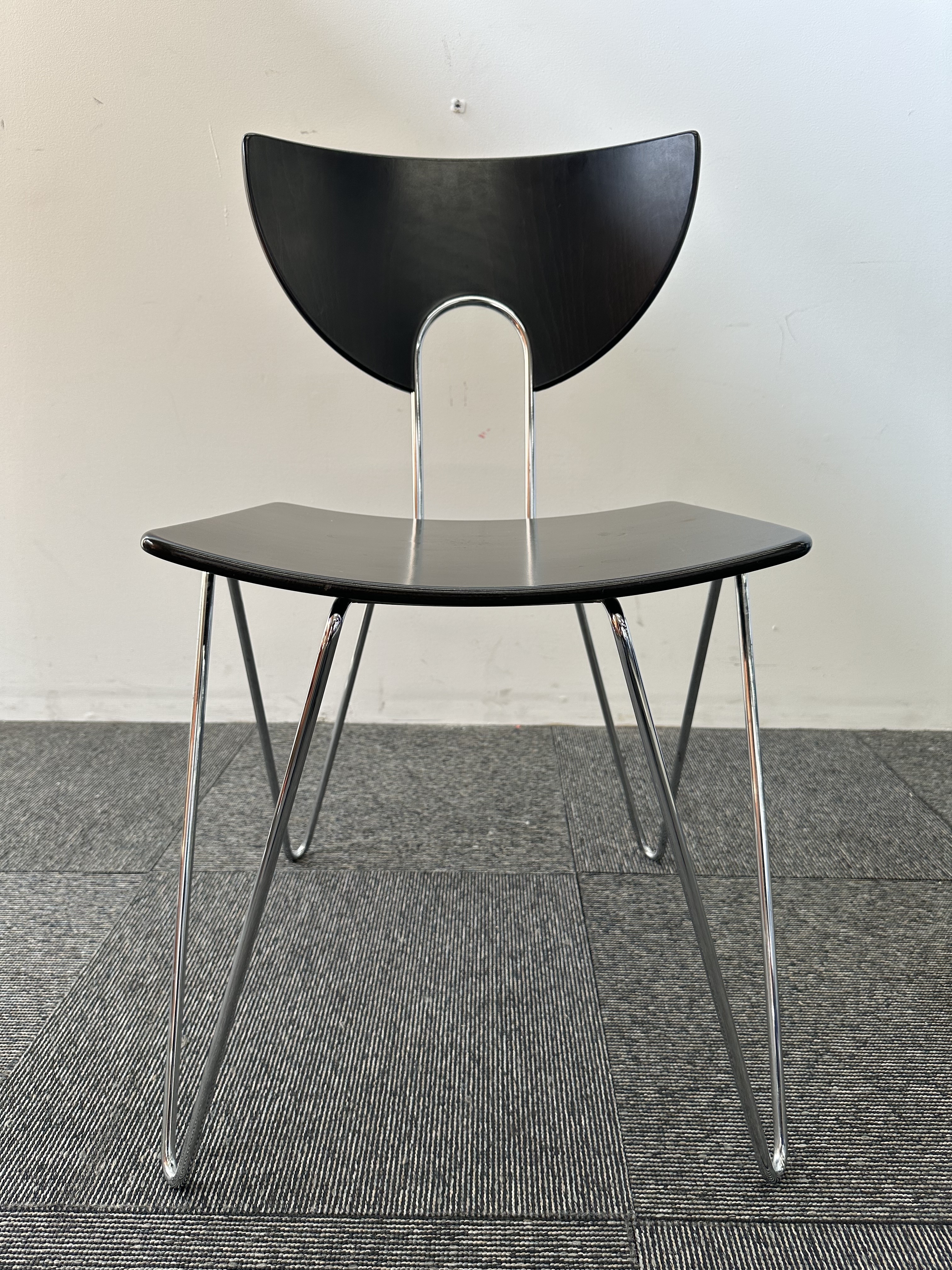 Kusch+Co. Mikado 1800　walter leeman Set of Four Mikado 1800 Side Chairs by Walter Leeman for