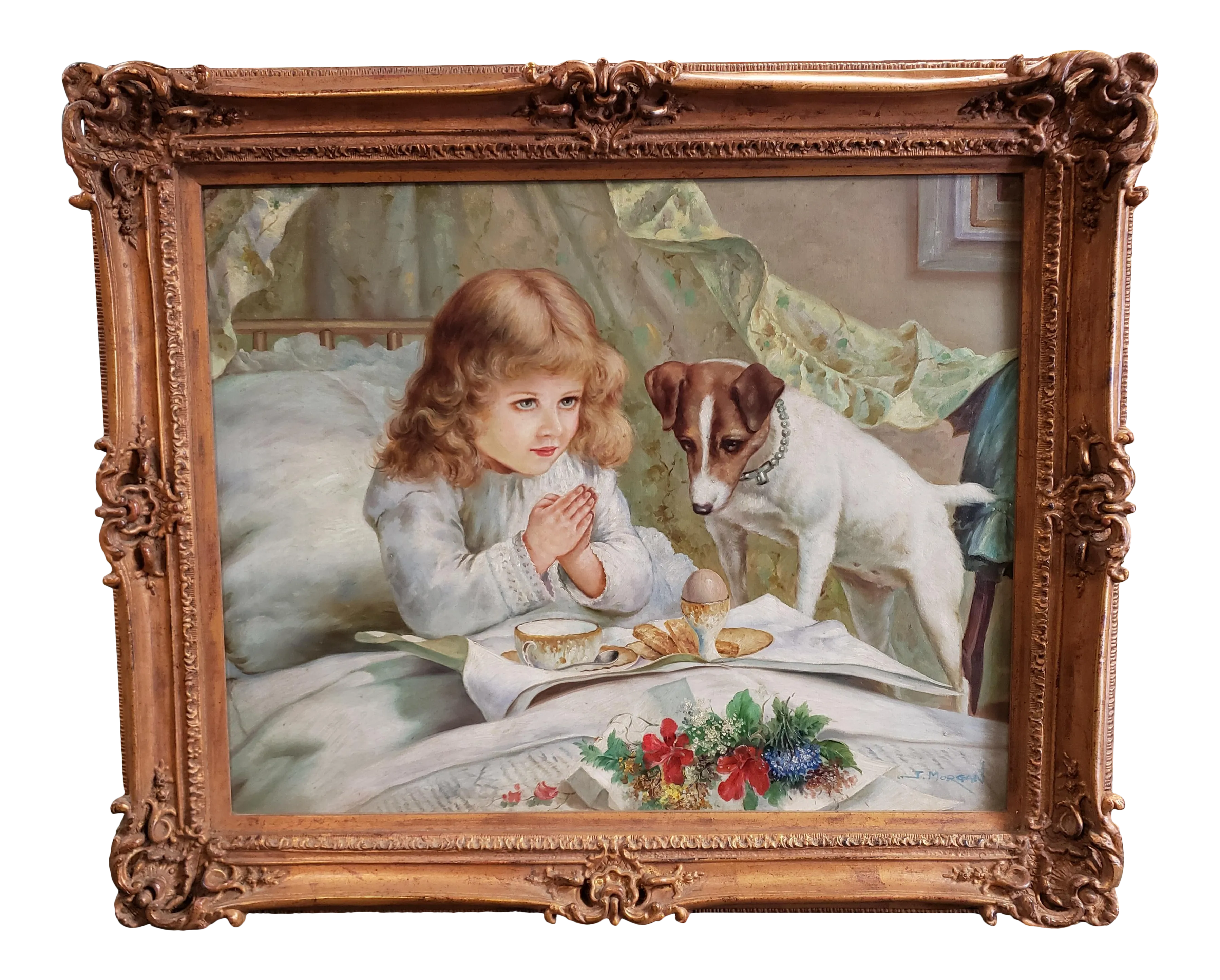 Картина утренняя молитва барбер