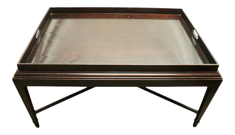 Vintage Baker Furniture Barbara Barry Collection Tea Table Chairish